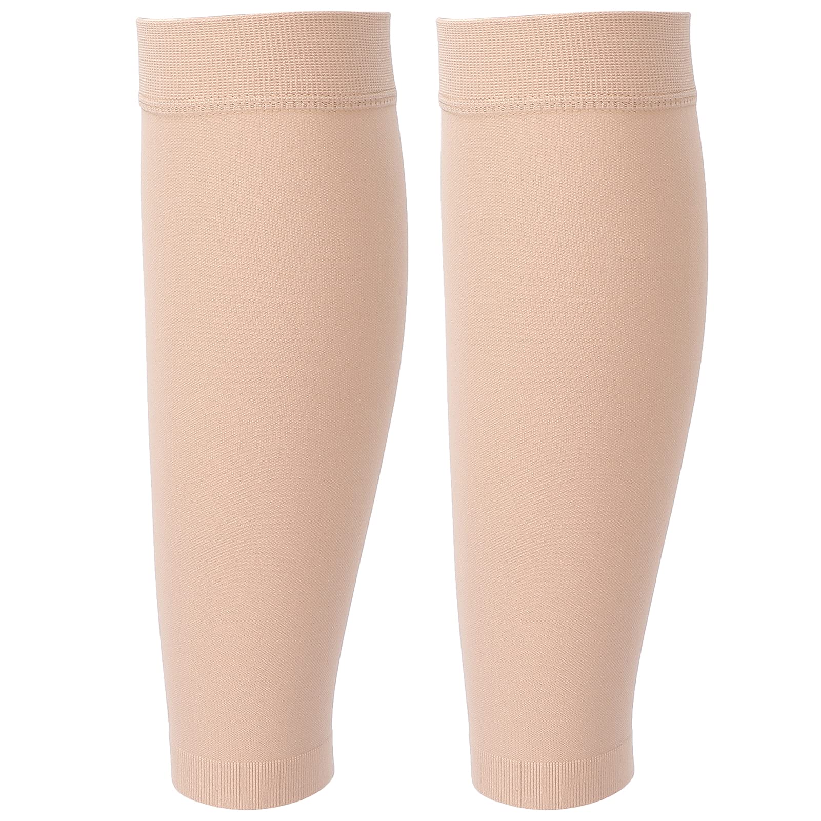Leg Compression Socks for Women - Soft Skin-Friendly Calf Compression Sleeves (XXL) - Ideal for Daily Wear, Travel, Nursing & Sports Recovery