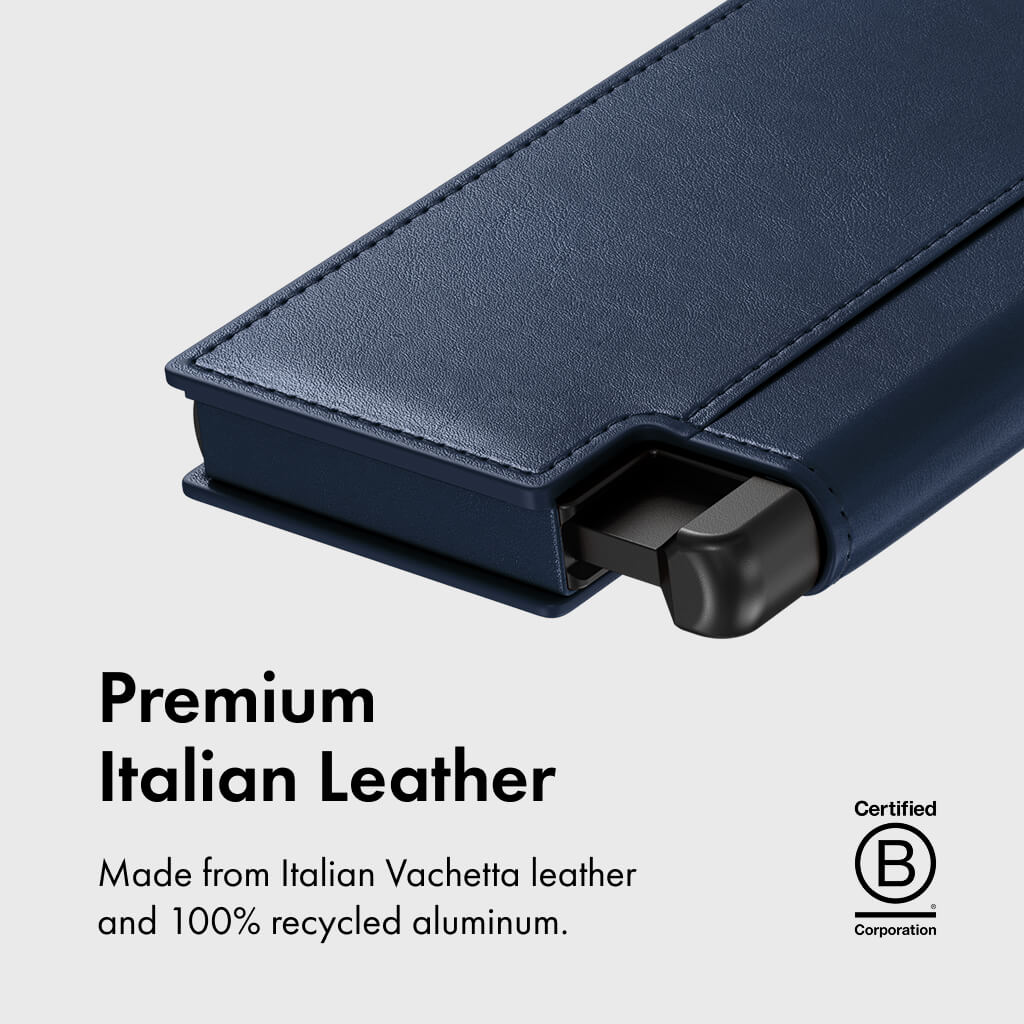 Ekster Pro RFID Blocking Wallet - Slim Minimalist Front Pocket Wallet for Men with Money Clip & Card Holder - Perfect for Travel, Business & Everyday Use