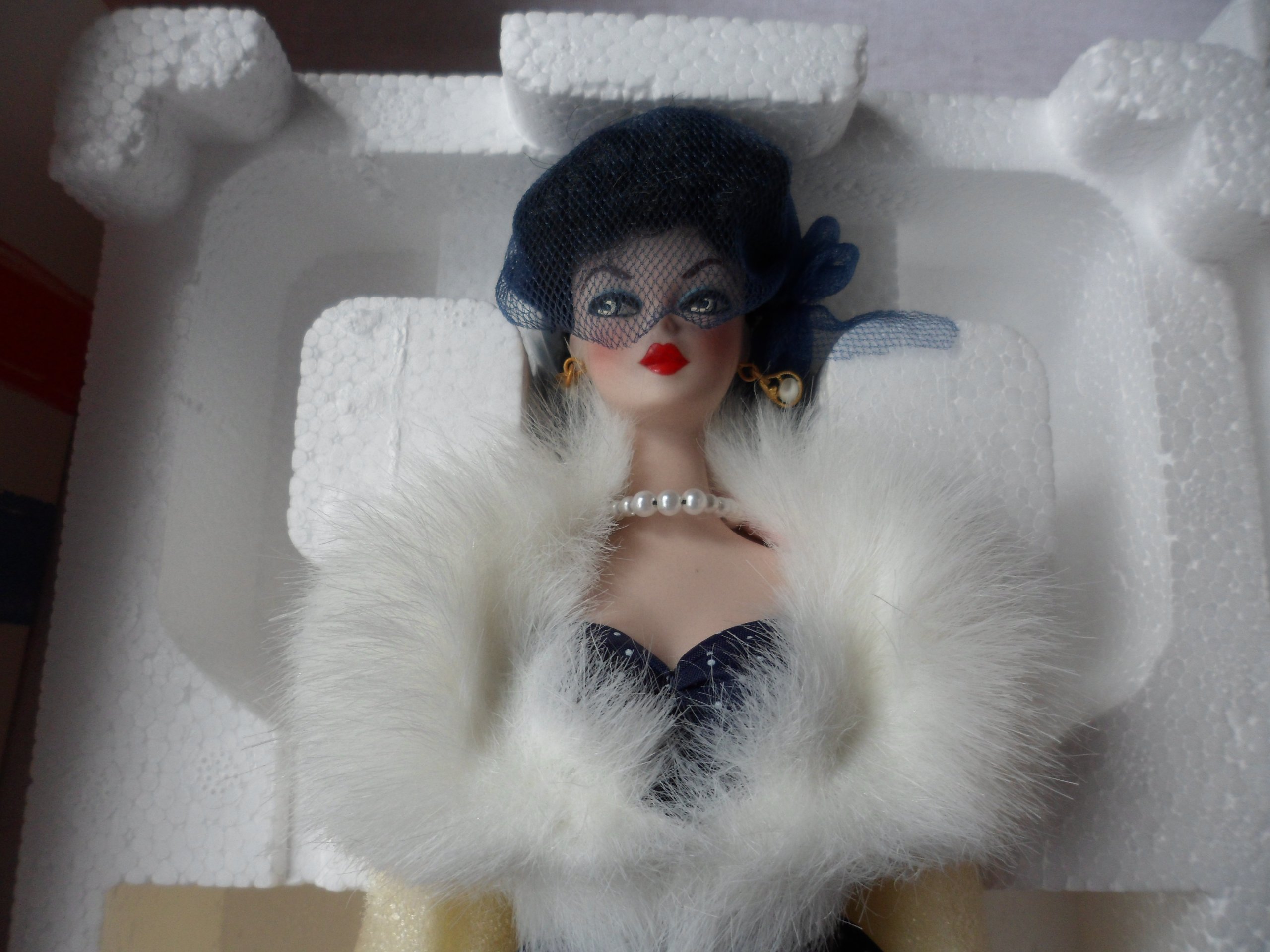 Mattel Barbie Fashion Doll - Gay Parisienne Porcelain Collector Edition | Perfect for Display, Gift Giving & Barbie Collectors
