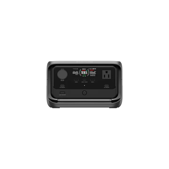 EcoFlow RIVER 3 Plus 288Wh Portable Power Station with 600W Output - Perfect for Camping, RV Trips & Emergency Power Backup
