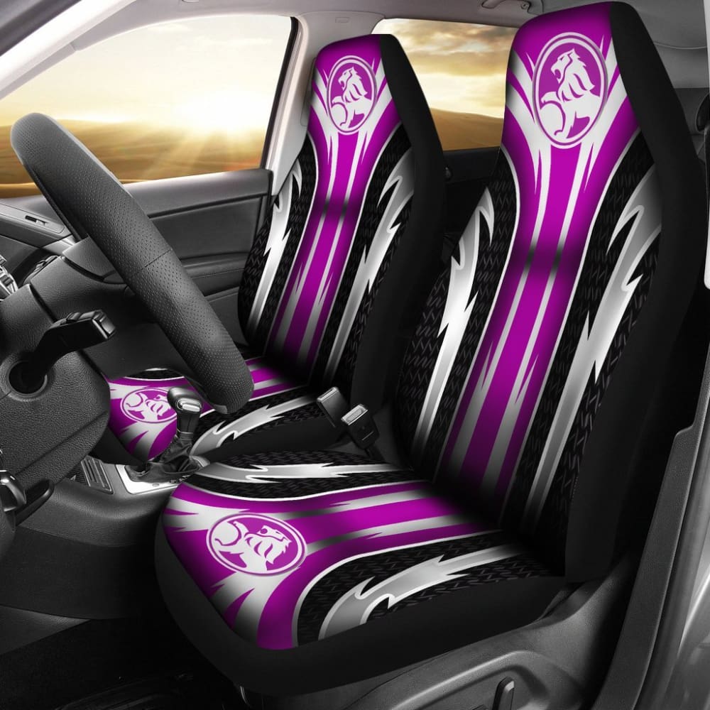 Pink 2-Piece Front Holden Seat Covers - Universal Fit, Soft & Durable - Perfect for Car, Truck, SUV Protection & Style Upgrade
