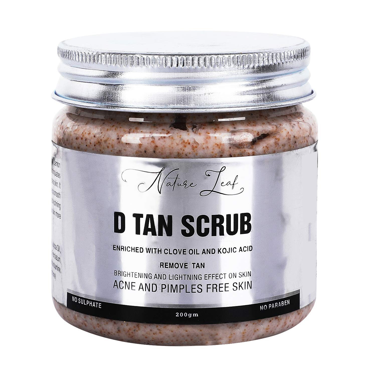 Premium Rose Water (100ml) & D-Tan Scrub with Clove Oil & Kojic Acid (200g) - 2 Piece Skincare Set for Brightening & Exfoliation - Perfect for Daily Face Care & Dark Spot Removal