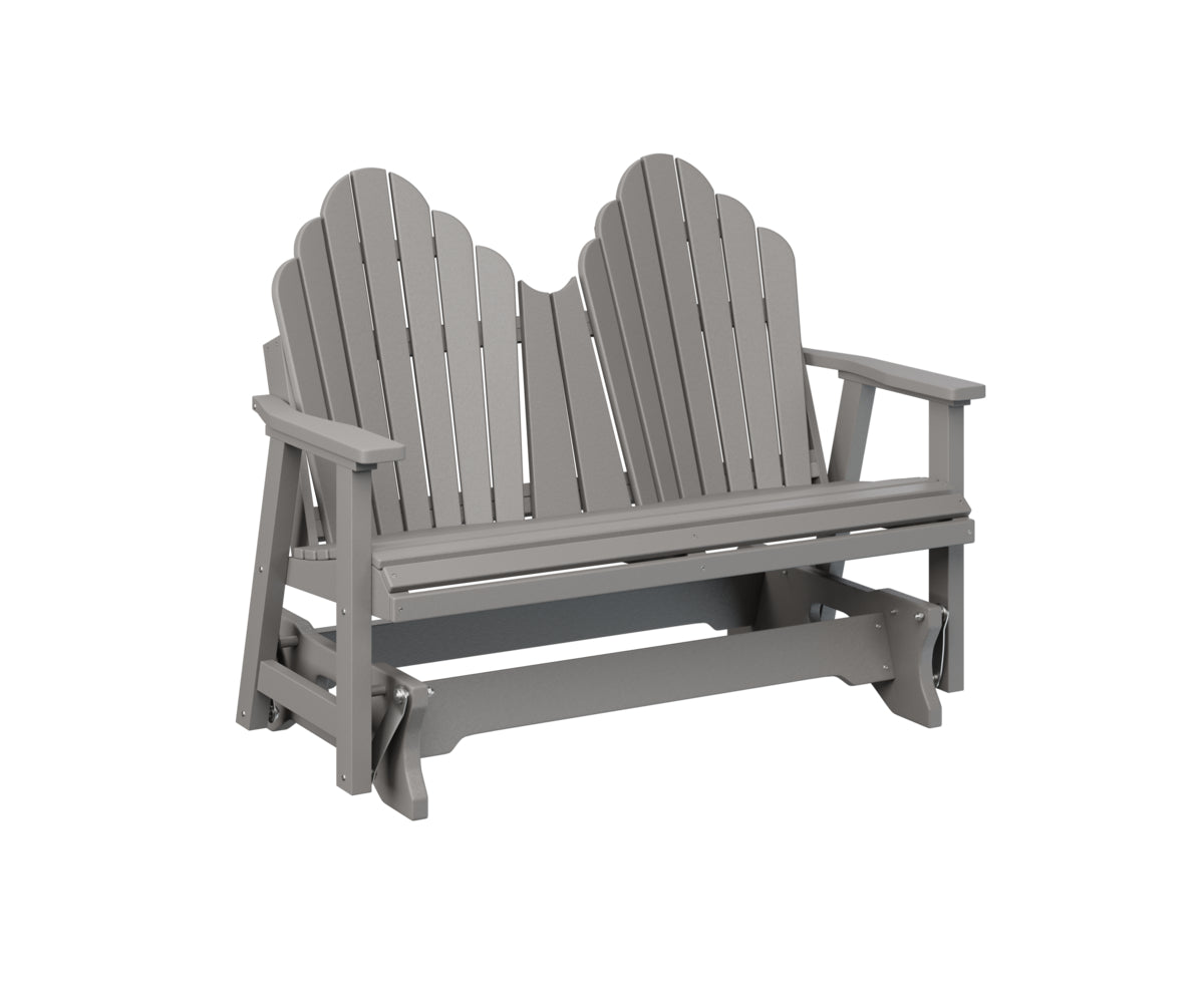 Berlin Gardens Cozi Back Double Glider - Outdoor Patio Swing with Canopy, Comfortable 2-Person Bench Glider for Garden, Porch, Deck - Perfect for Relaxing and Enjoying Nature