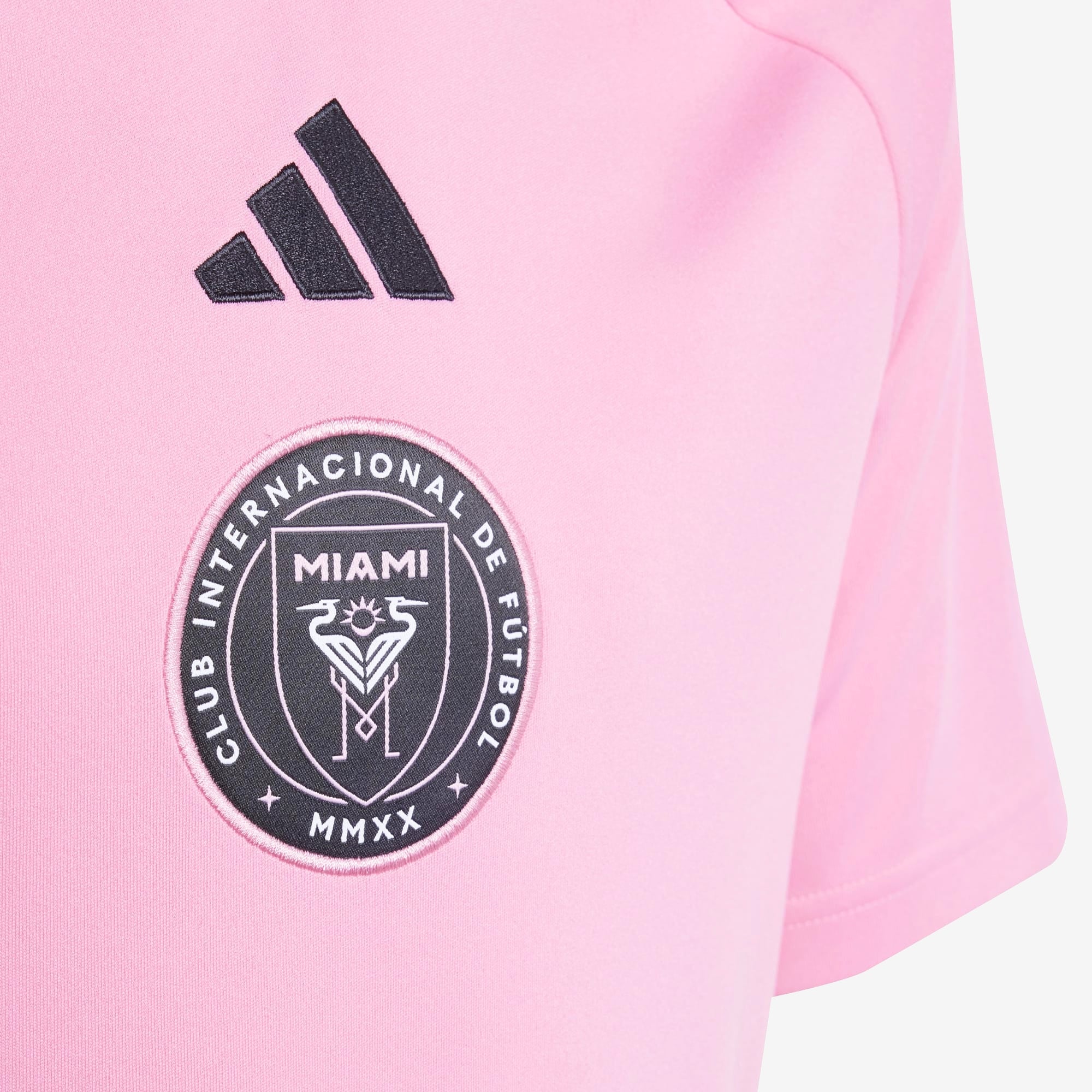 adidas Inter Miami CF 2024/25 Stadium Home Jersey - Lionel Messi Soccer Shirt - Authentic Football Uniform for Fans & Players - Perfect for Matchdays, Training & Casual Wear