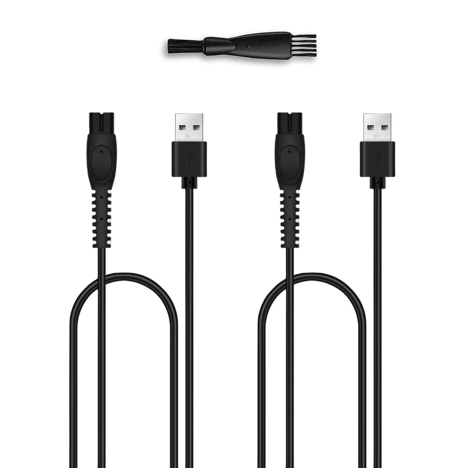 2PCS Replacement Charging Cable for Philips Norelco OneBlade QP2724 QP2834 MG5910 MG7910 MG9510 MG9520 Trimmer - Compatible with New Version OneBlade Charger Cord - Perfect for Home, Travel & Grooming Kit Accessories