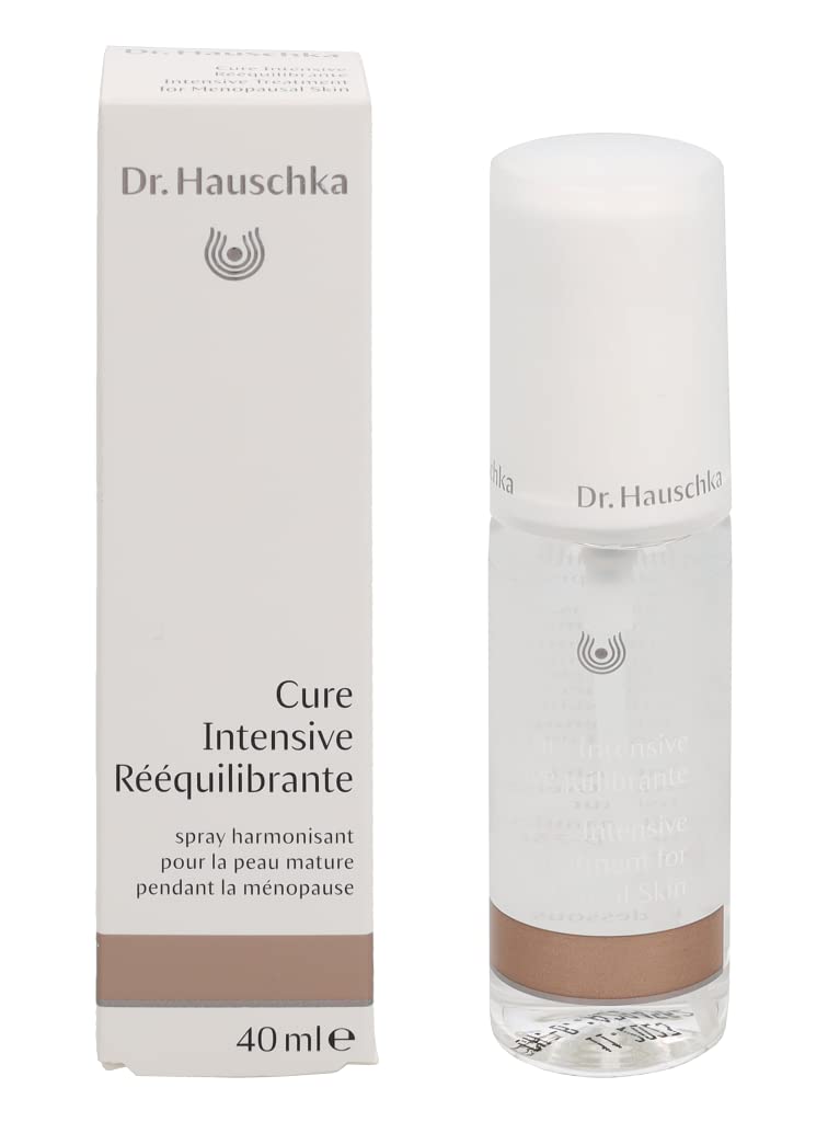 Dr. Hauschka Intensive Treatment for Menopausal Skin - 1.3 Fl Oz Anti-Aging Face Serum for Dry & Sensitive Skin - Hydrating & Soothing Skincare for Women Over 40 - Perfect for Nighttime Routine & Daily Moisturizing
