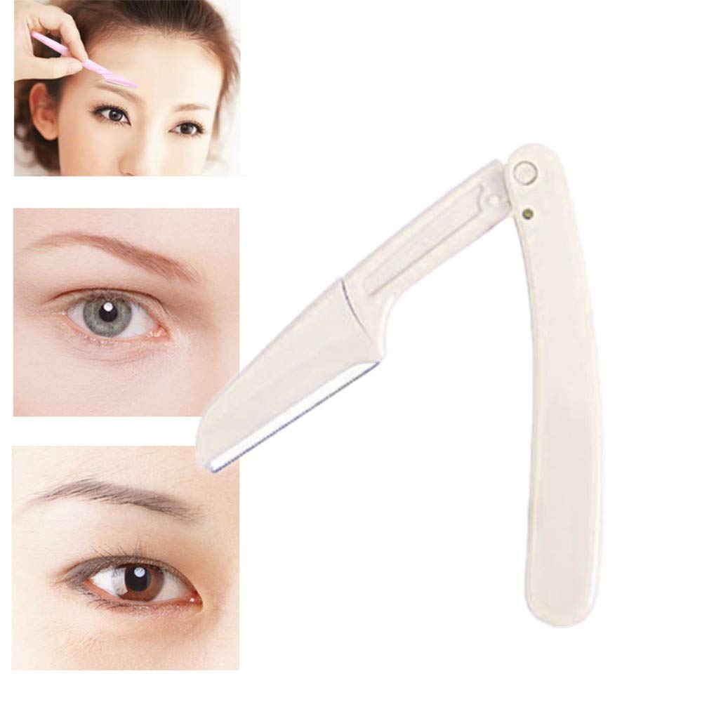 Professional Eyebrow & Face Razor for Women - 6pcs Dermaplaning Tool for Smooth Skin | Perfect for Eyebrow Shaping & Facial Hair Removal at Home