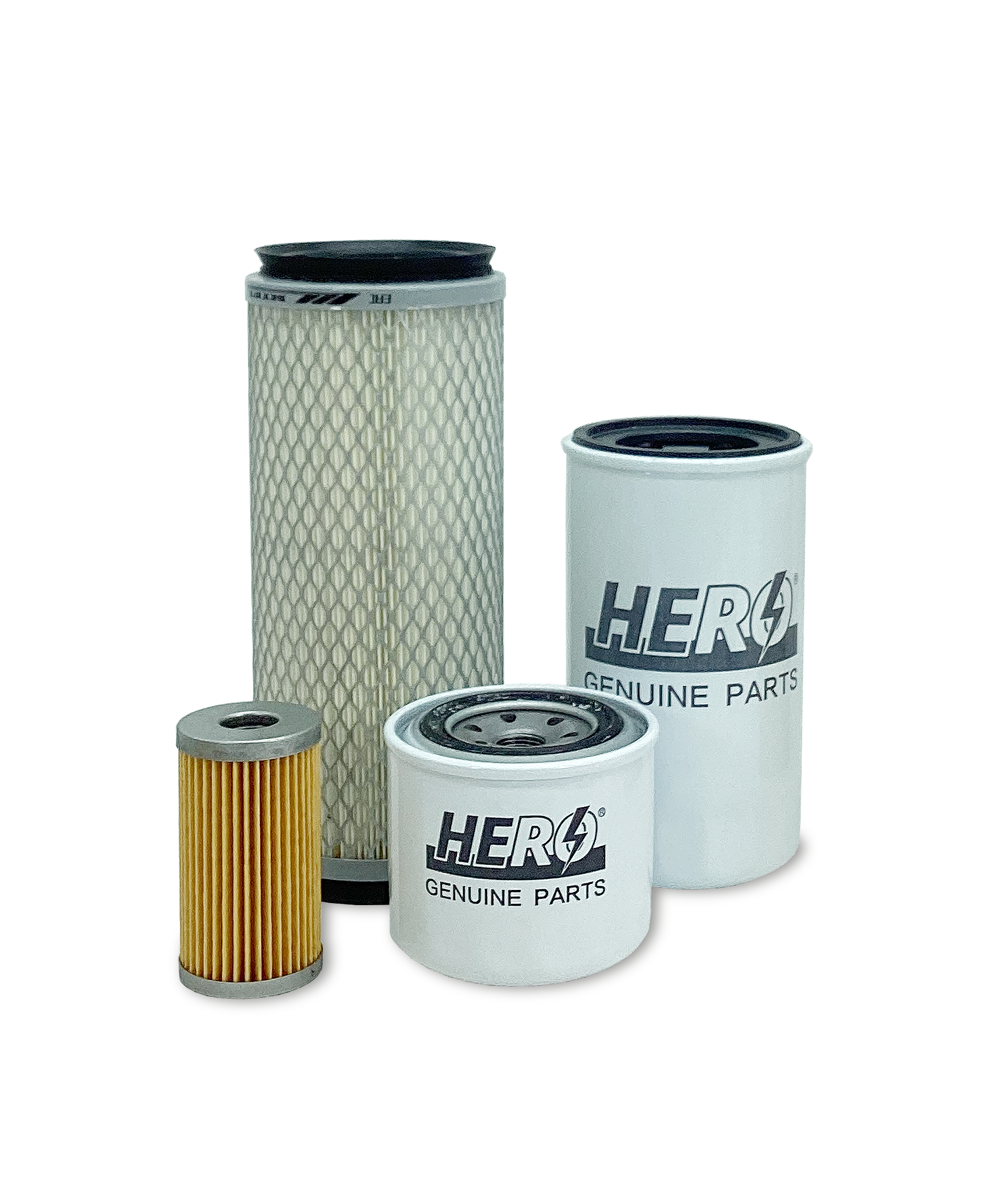 Kubota L3300DT GST Tractor Maintenance Filter Kit - HERO® Replacement Air, Oil & Fuel Filters - Perfect for Routine Tractor Maintenance & Engine Protection