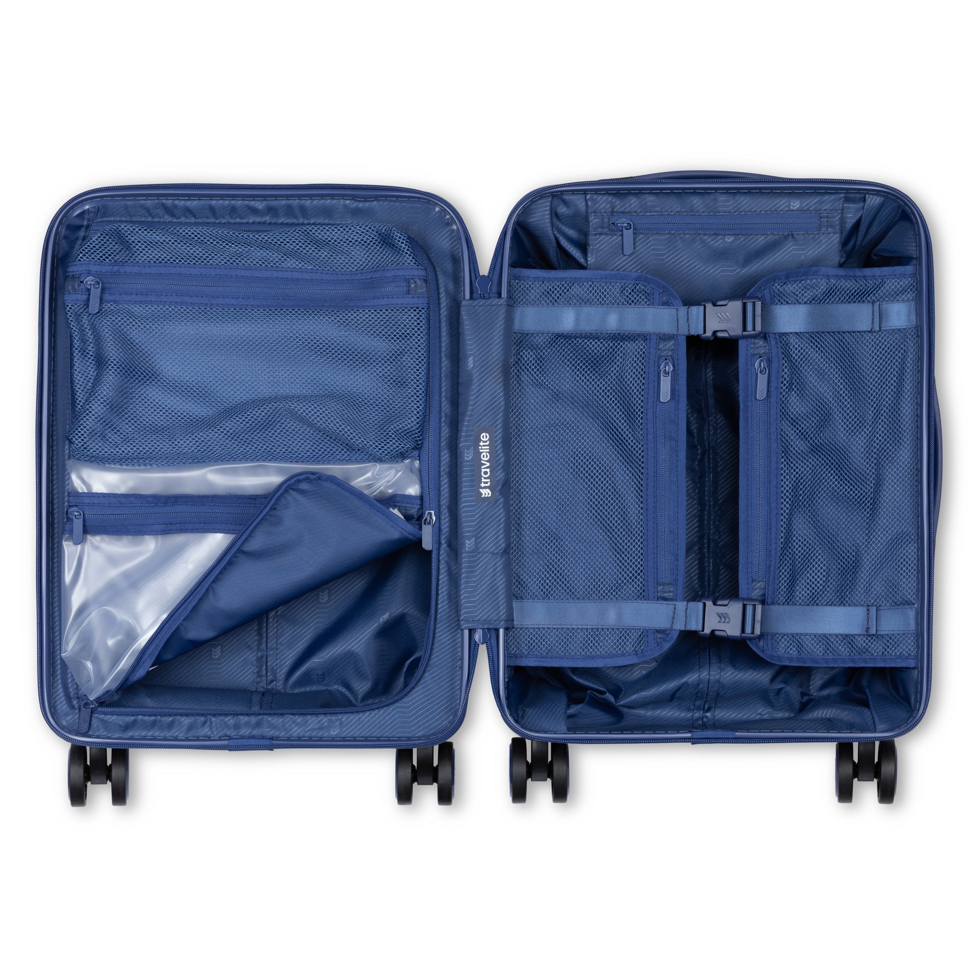 Travelite Epicure Spinner Carry On Luggage - Lightweight Expandable Suitcase with 360° Wheels for Air Travel, Business Trips & Weekend Getaways
