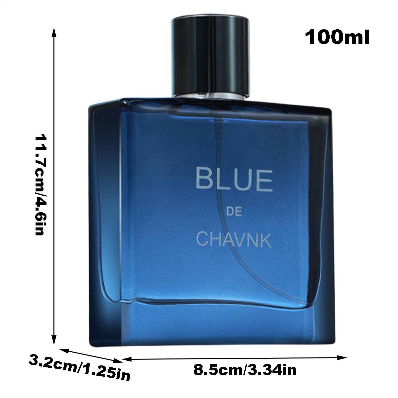 Premium Men's Cologne Spray - 100ml Long-Lasting Fragrance Mist for Men & Boys | Fresh Masculine Scent | Perfect Gift for Friends & Family | Great for Date Night, Office & Special Occasions