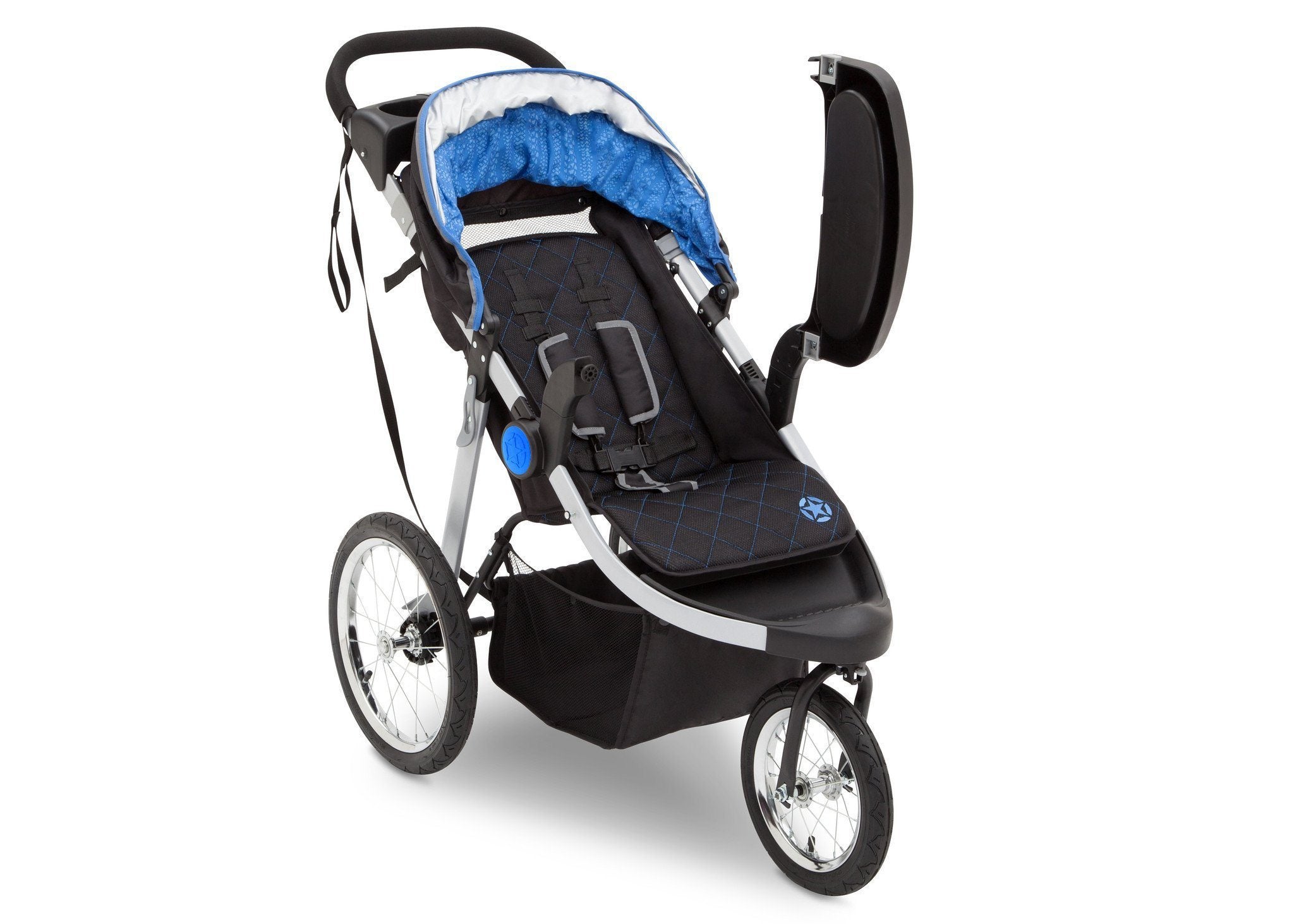 J is for Jeep® Brand All-Terrain Jogging Stroller for Cross-Country Running - Perfect for Outdoor Adventures, Trail Jogging & Family Walks