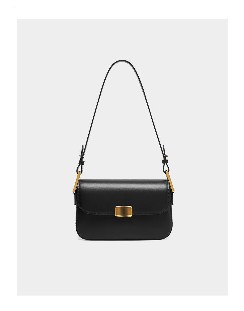 Genuine Leather Crossbody Shoulder Bag for Women - Stylish Tote & Underarm Purse - Perfect for Work, Travel & Everyday Use