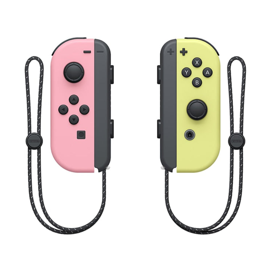 Original Nintendo Joy-Con (L/R) Wireless Controllers for Switch - Neon Red/Blue - Perfect for Multiplayer Gaming & Motion Controls