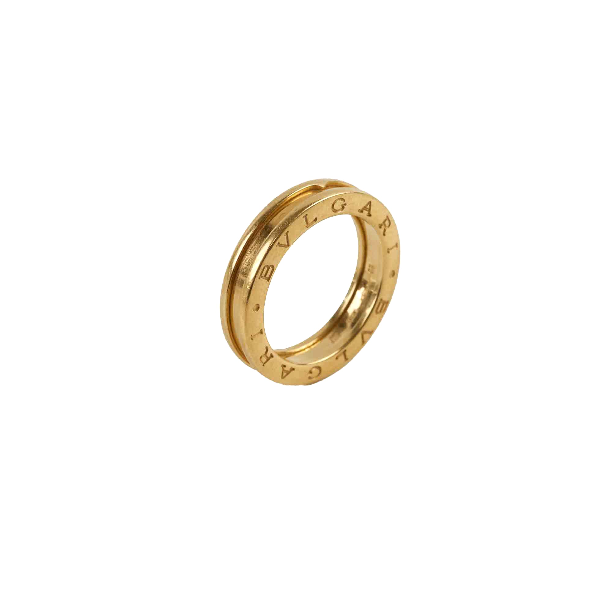 Bulgari B.Zero1 Ring in 18K Yellow Gold - Size 56 (US 7.5) | Luxury Italian Jewelry for Women, Perfect for Weddings, Anniversaries & Special Occasions