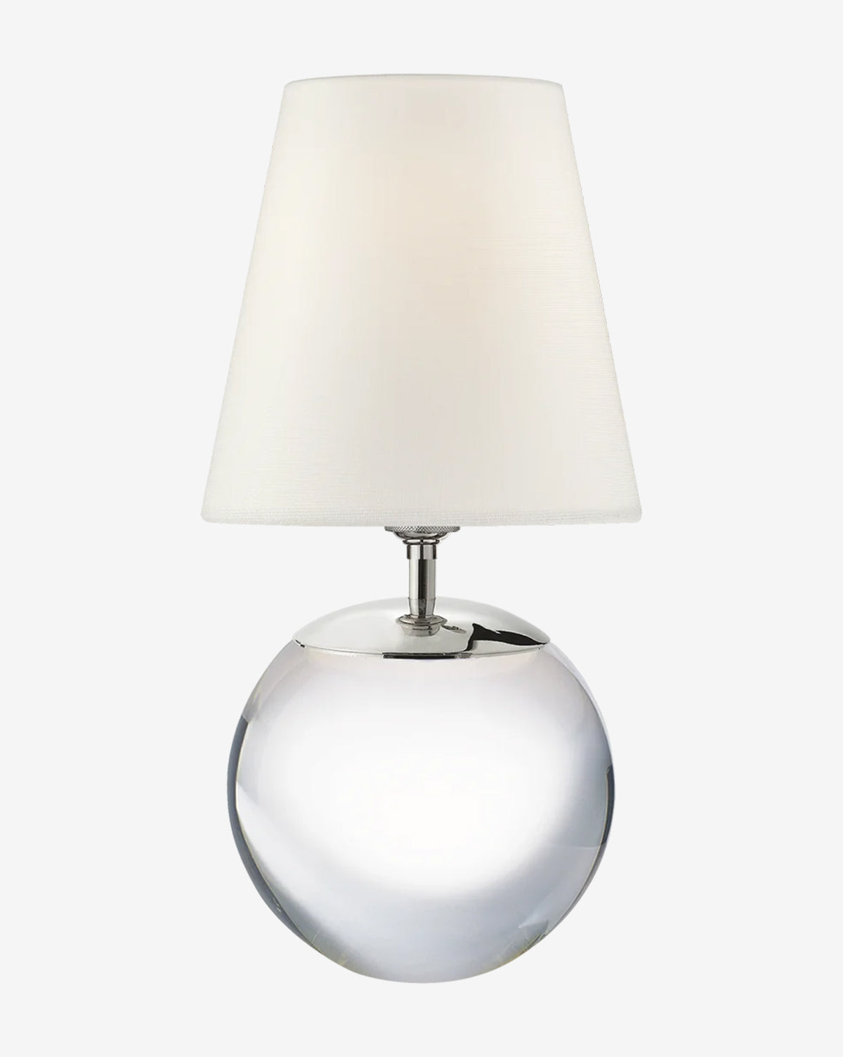 Terri Round Table Lamp - Modern LED Nightstand Light for Bedroom, Living Room & Office - Warm White & Adjustable Brightness