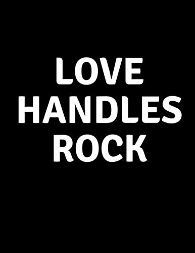 Love Handles Rock Notebook - Stylish Spiral Journal for Writing, Notes & Sketching - Perfect for School, Office & Travel