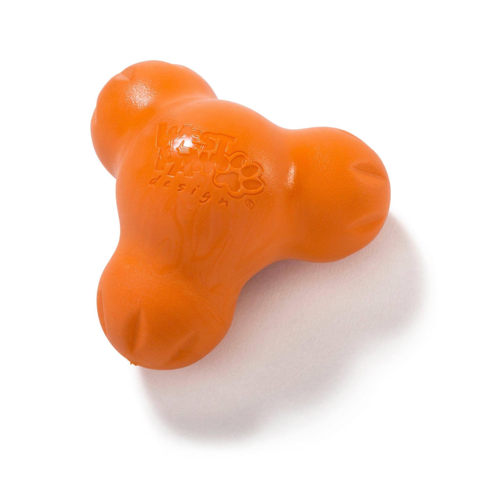Tux Tough Chewer 5 - Durable Dog Chew Toy for Aggressive Chewers, Tangerine Flavor - Perfect for Large Breed Dogs & Puppy Teething Relief