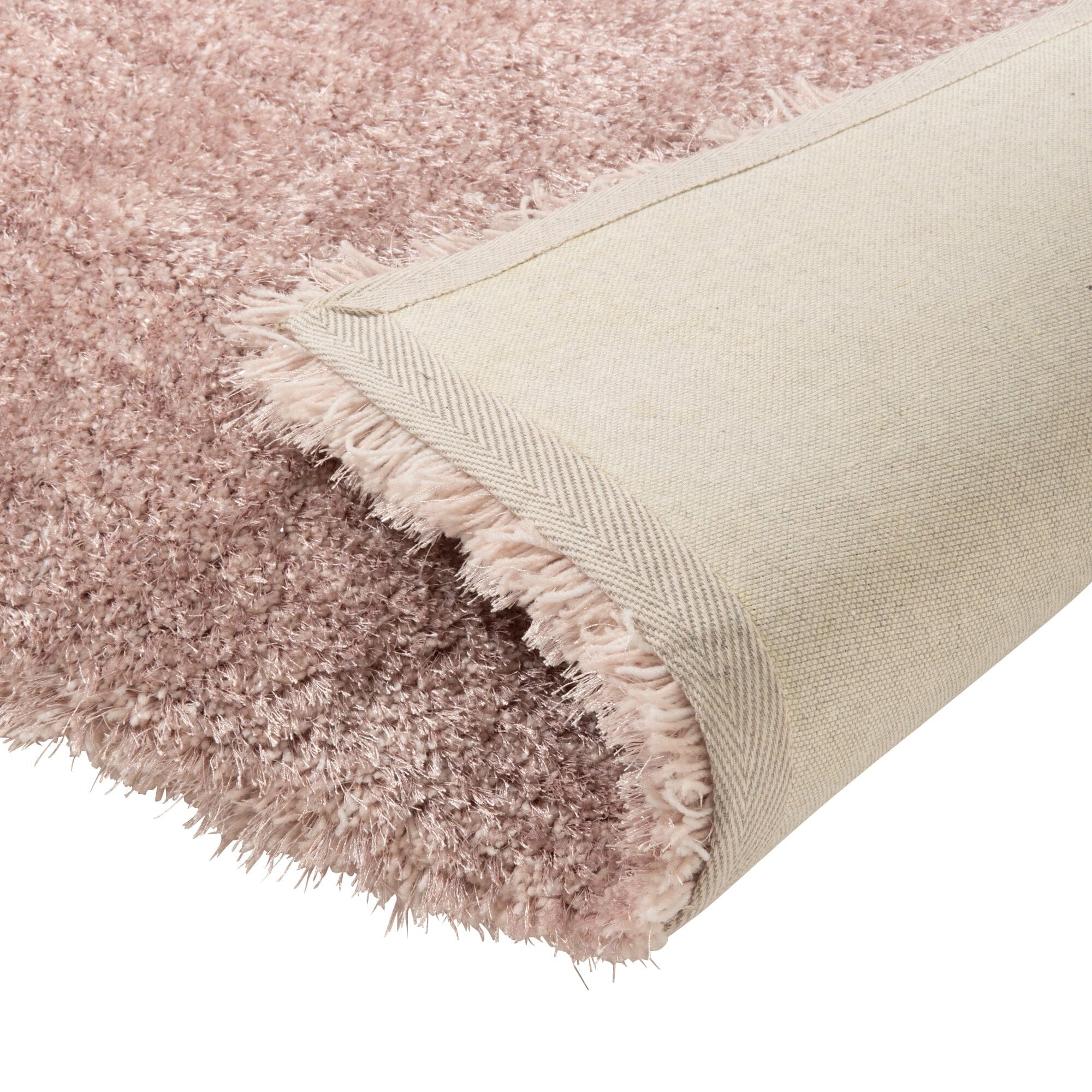 Kaste Rug S 1400 x 1000mm Soft Pink Area Rug - Perfect for Living Room, Bedroom & Nursery Decor