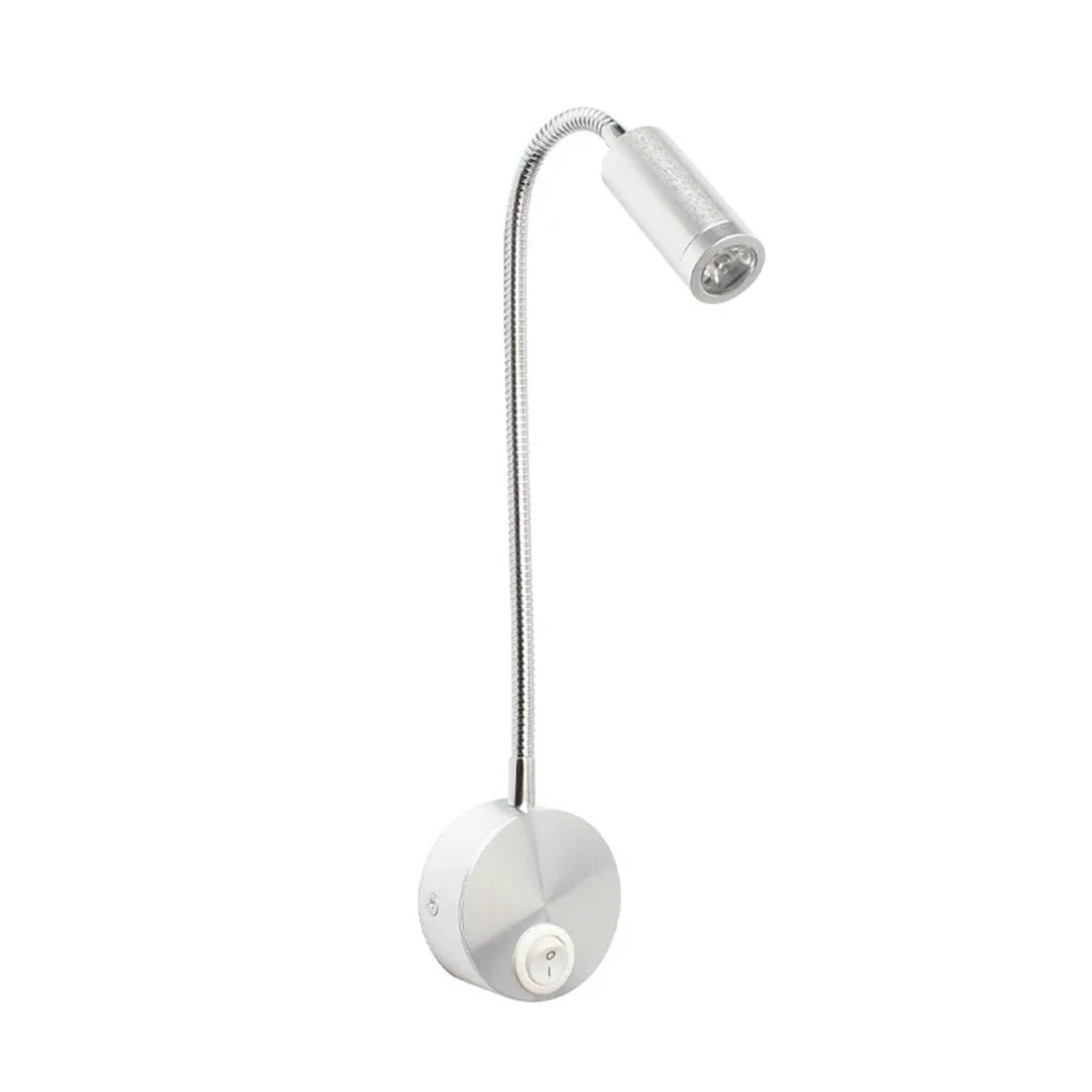 Adjustable Bendable 3W LED Wall Lamp for Bedside Reading - Warm White & Neutral Light Options - 90-260V Copper Finish Night Light - Perfect for Bedrooms, Study Rooms & Cozy Reading Nooks