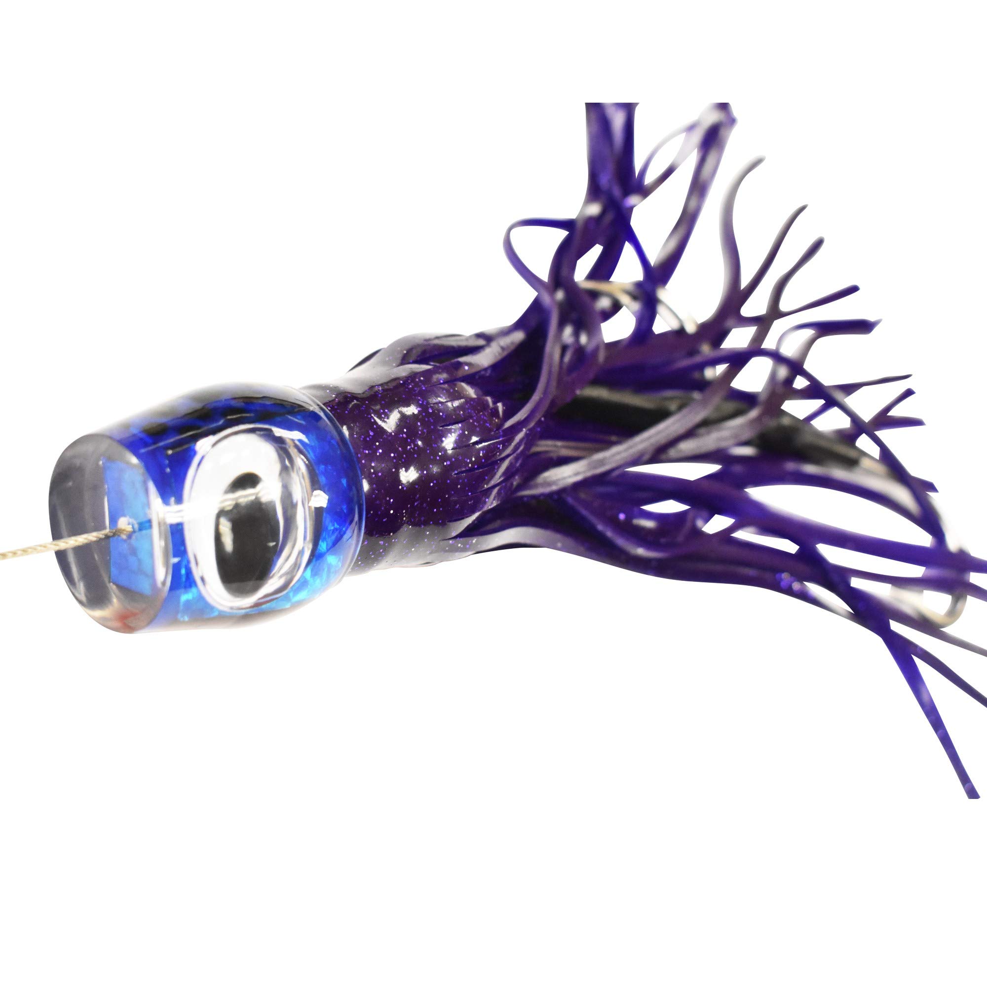 Wahoo Widow Maker Saltwater Fishing Lure - Cable Rigged Wahoo Lure for Saltwater Fishing - Perfect for Offshore Trolling and Big Game Fishing