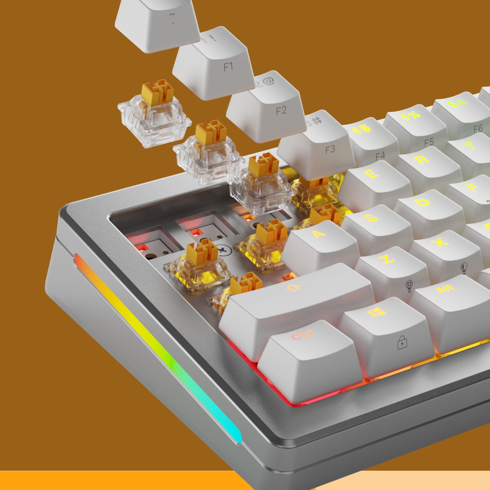 Panda HE Switches - High Performance Mechanical Keyboard Switches for Gaming & Typing | Perfect for PC, Mac & Custom Keyboards