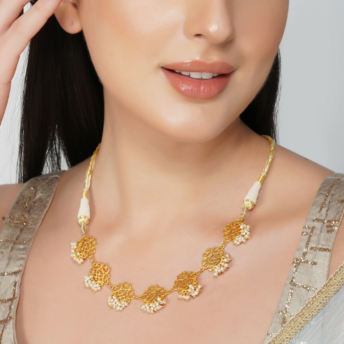 Noor Necklace - Elegant Islamic Jewelry for Women, Sterling Silver Pendant with Arabic Calligraphy | Perfect for Eid, Wedding, and Special Occasions