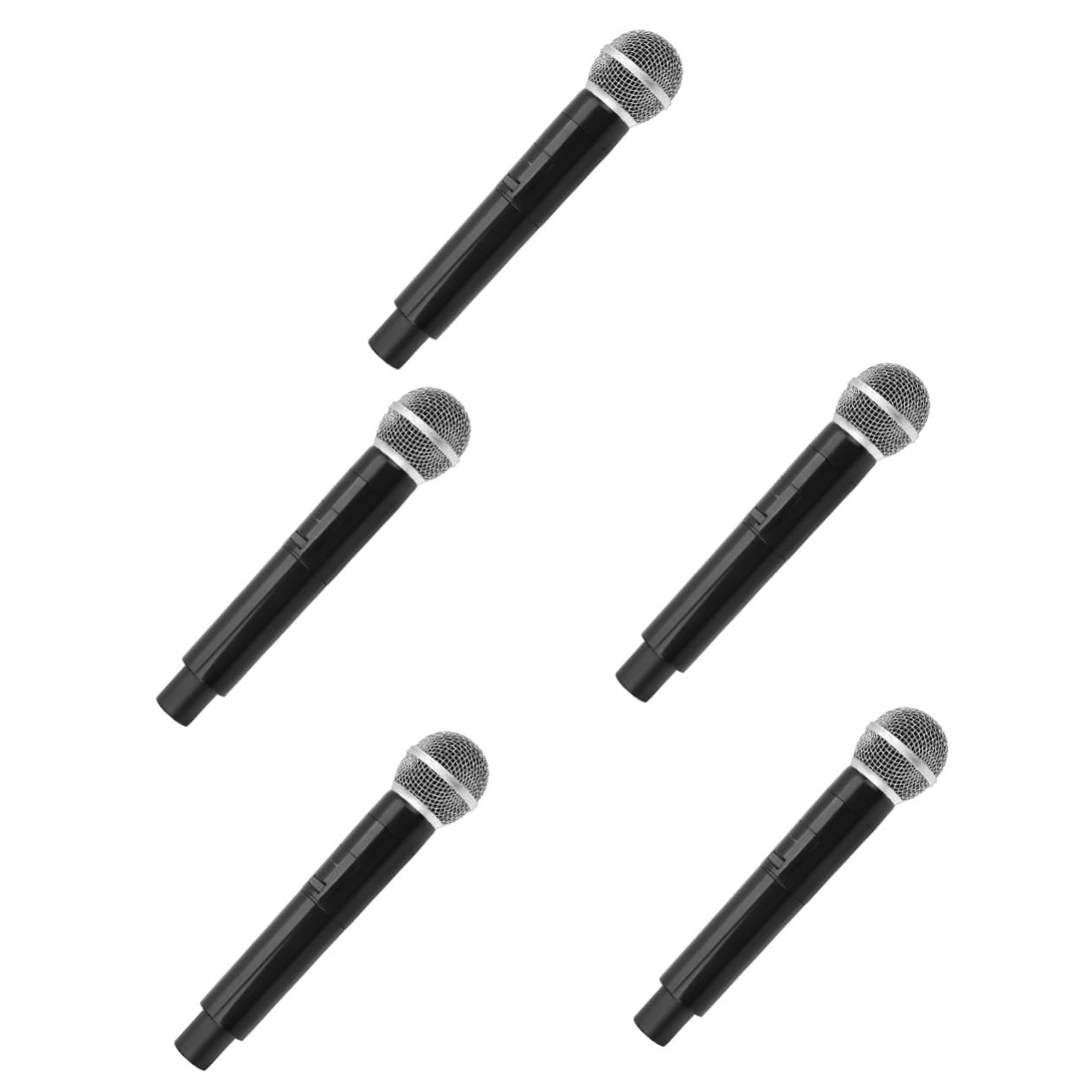 PHENOFICE 5-Pack Kids Toy Microphone with Echo Effect - Musical Singing Microphone for Children, Birthday Party Favors, Karaoke Play & Pretend Singing - Perfect for Home, Parties & Stage Performances
