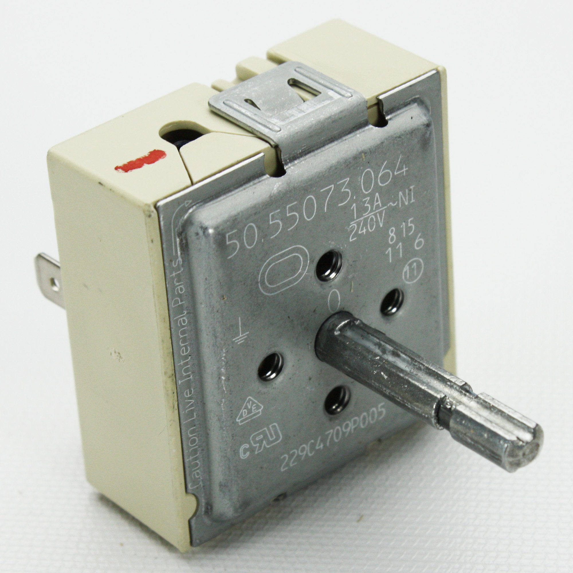 GE WB24T10134 Control Switch - Compatible with GE Appliances, Reliable Electrical Replacement Part - Perfect for Ovens, Ranges & Stoves