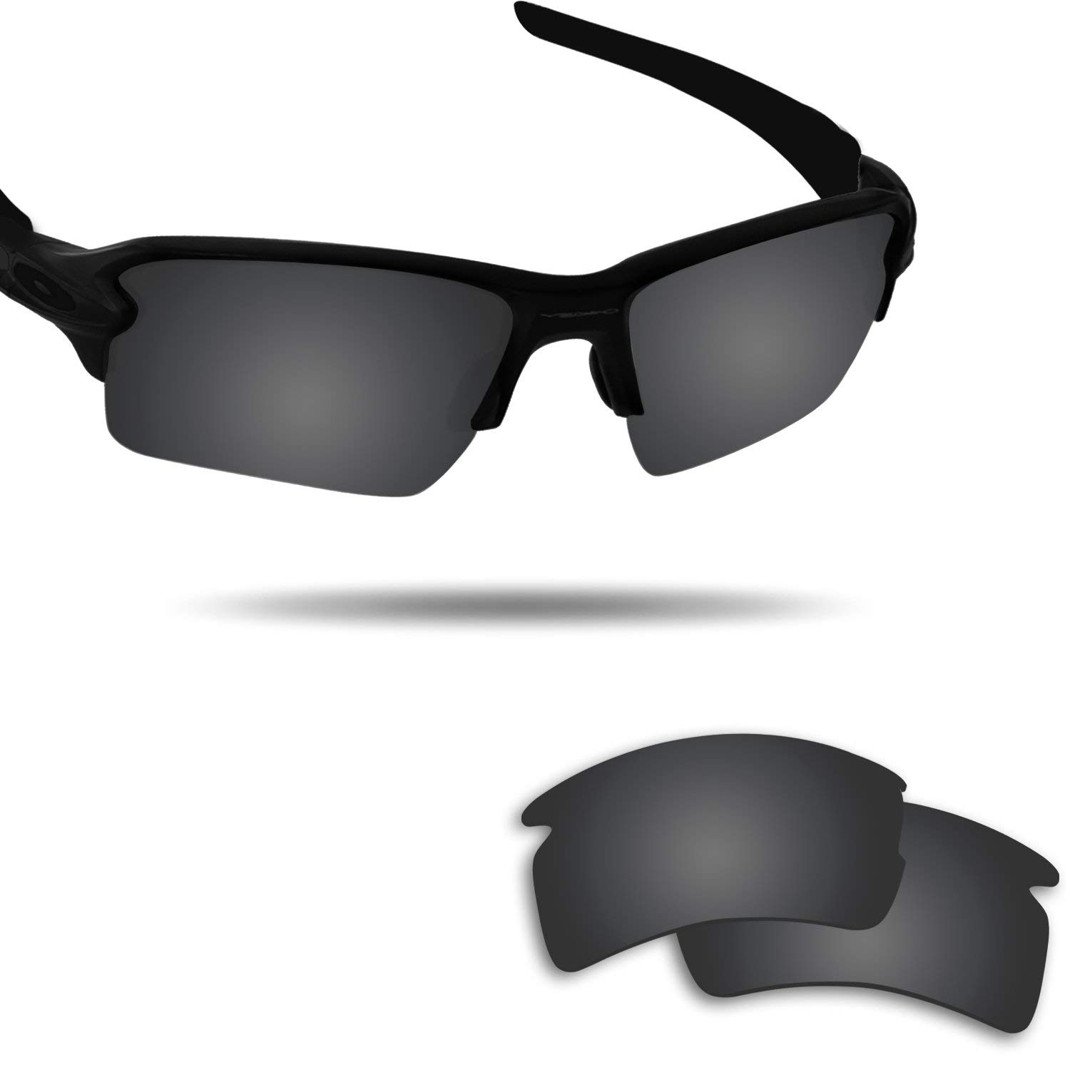 Oakley Flak 2.0 XL Sunglasses Replacement Lenses - Polarized & UV Protection - Perfect for Running, Cycling & Outdoor Sports