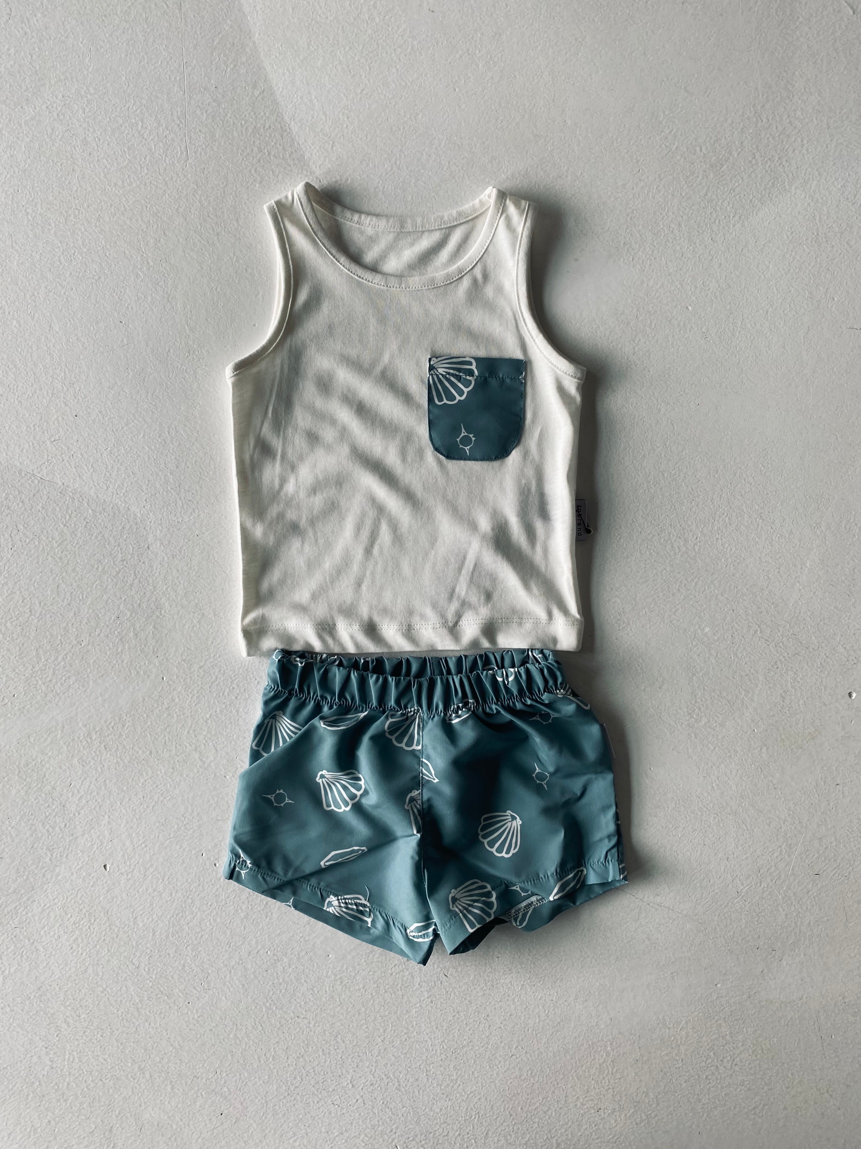 Baby Boys' Athletic & Swim Shorts Set - Comfortable Cotton Blend for Sports & Beach Play - Perfect for Summer Outings, Pool Parties, and Active Toddlers