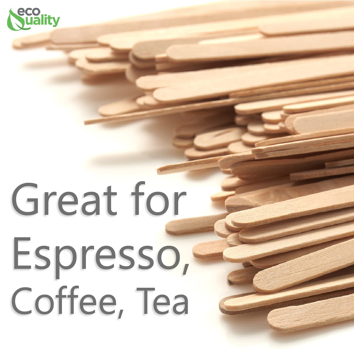 7.5 Inch Eco-Friendly Birch Wood Coffee Stirrer Sticks - Splinter-Free, Biodegradable Disposable Drink Stirrers for Tea, Coffee & Beverages - Perfect for Home, Office, Cafes & Arts & Crafts (Pack of 9000)