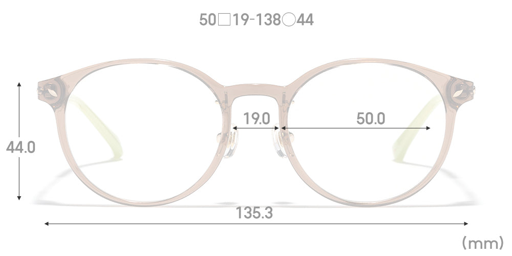 JINS x Disney Frozen Anna 048 Eyeglasses - Kids' Blue Light Blocking Glasses for Screen Time & Reading - Perfect for School, Gaming, and Movie Nights