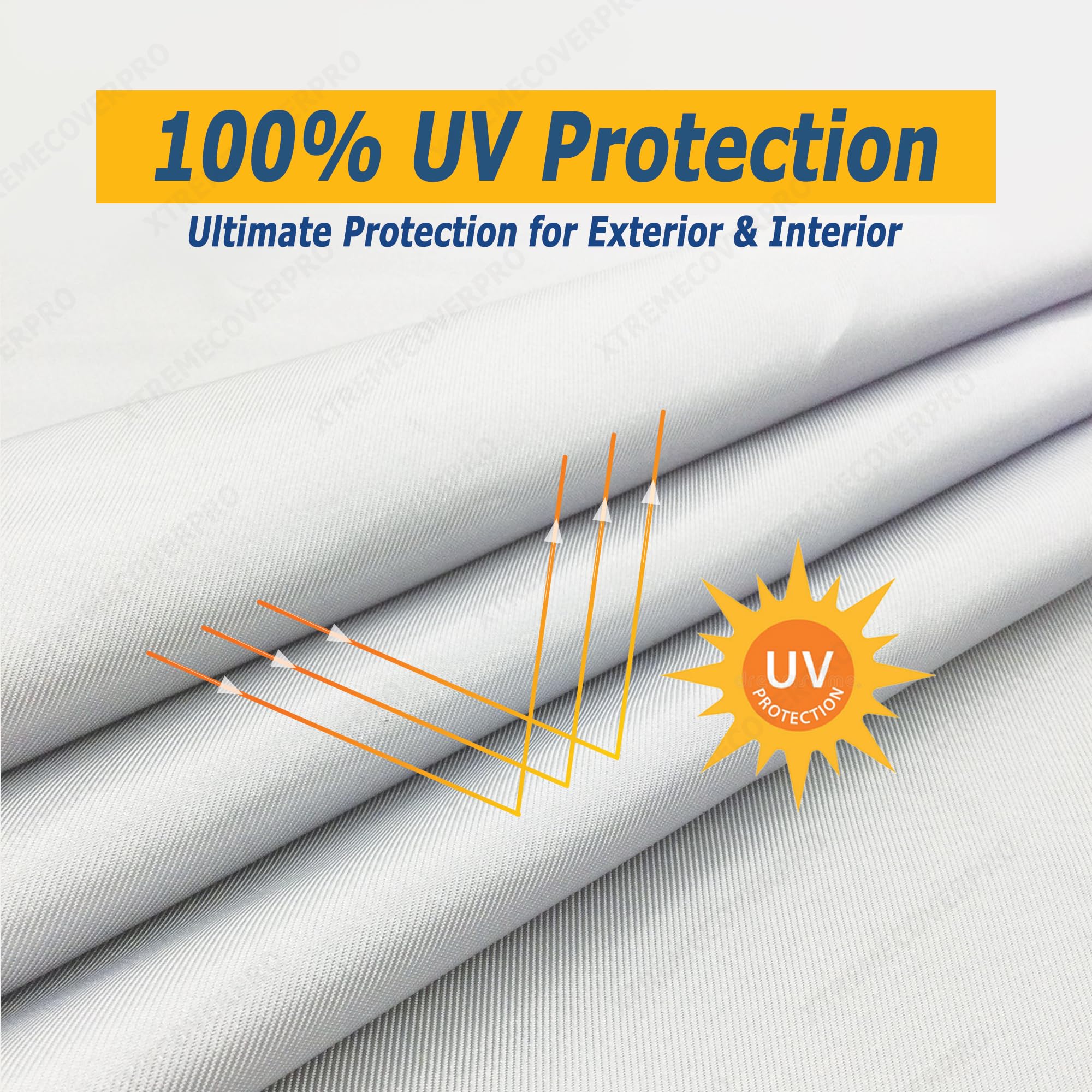 XTREMECOVERPRO Silver Series Grey Car Cover for 2019-2025 Jeep Gladiator - Waterproof & UV Protection Truck Cover for Outdoor Parking & Winter Storage