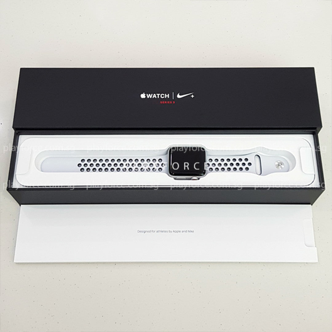 Nike+ Series 3 Smartwatch 42mm GPS + Cellular - Fitness Tracker & Heart Rate Monitor for Running, Swimming & Daily Activity Tracking