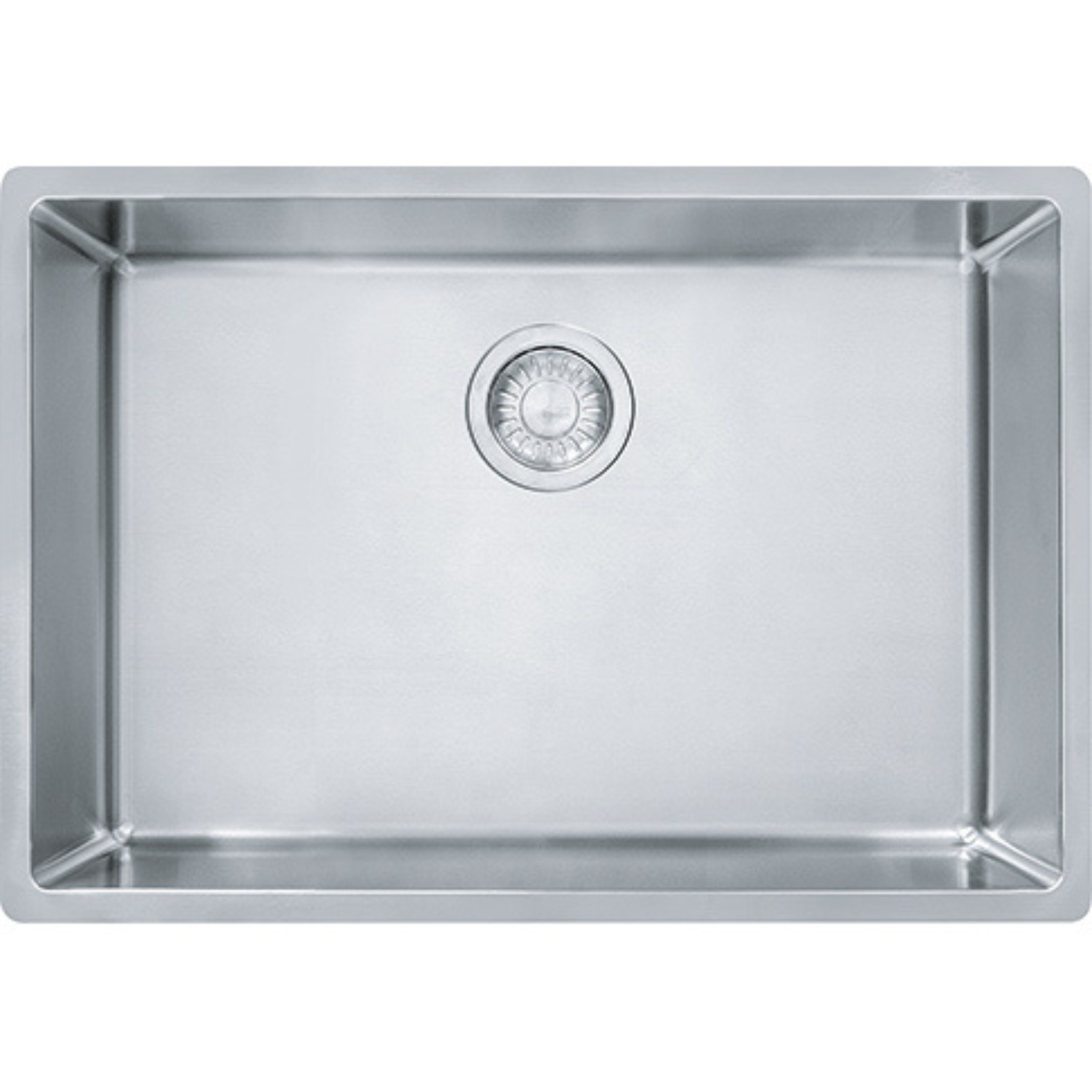 Franke Cube CUX11025 Stainless Steel Kitchen Sink - 33x19 Inch Undermount Single Bowl for Modern Kitchens | Durable & Easy to Clean | Perfect for Cooking, Washing Dishes & Food Prep