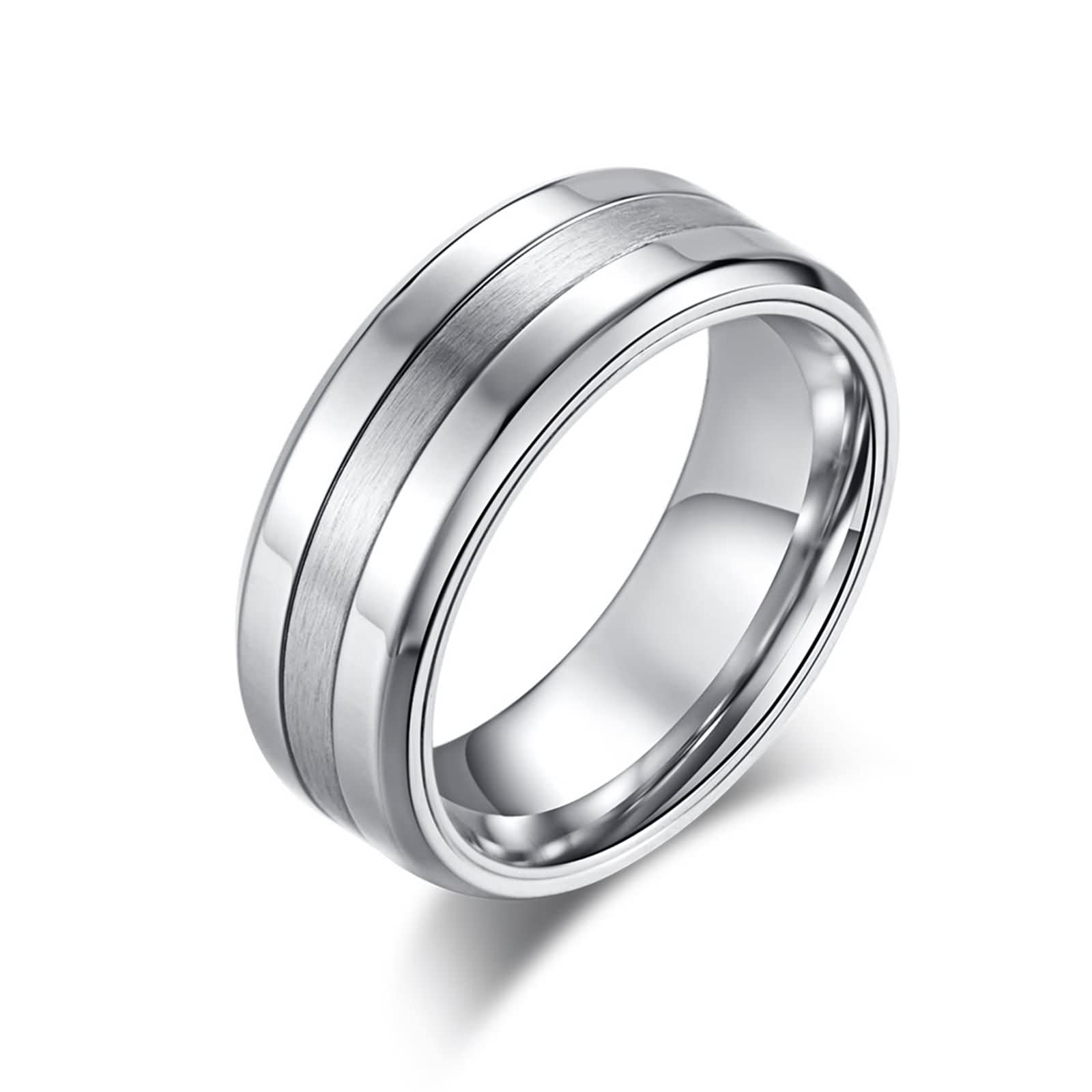 Best Friend Rings for Couples - Stainless Steel Thumb Rings for Women & Men | Simple & Stylish Western Jewelry | Perfect Anniversary Gift & Matching Couple Accessories | Great for Date Nights, Weddings & Everyday Wear