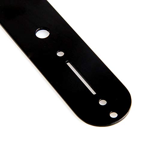 High-Quality Tele Style Electric Guitar Black Control Plate 448C - Perfect for Guitar Upgrades & Repairs