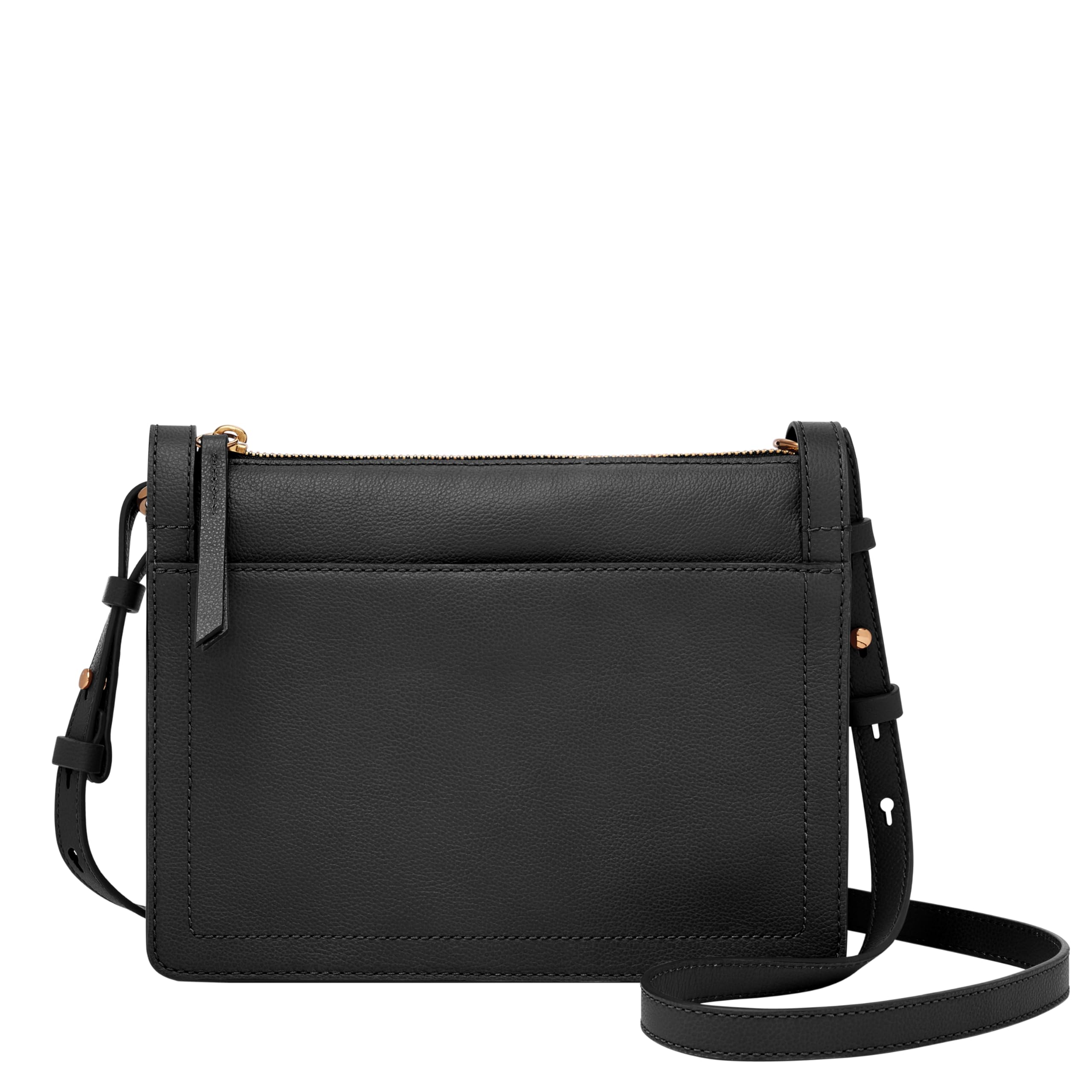 Fossil Women's Taryn Genuine Leather Crossbody Purse - Stylish Handbag for Everyday Use, Work & Travel Accessories