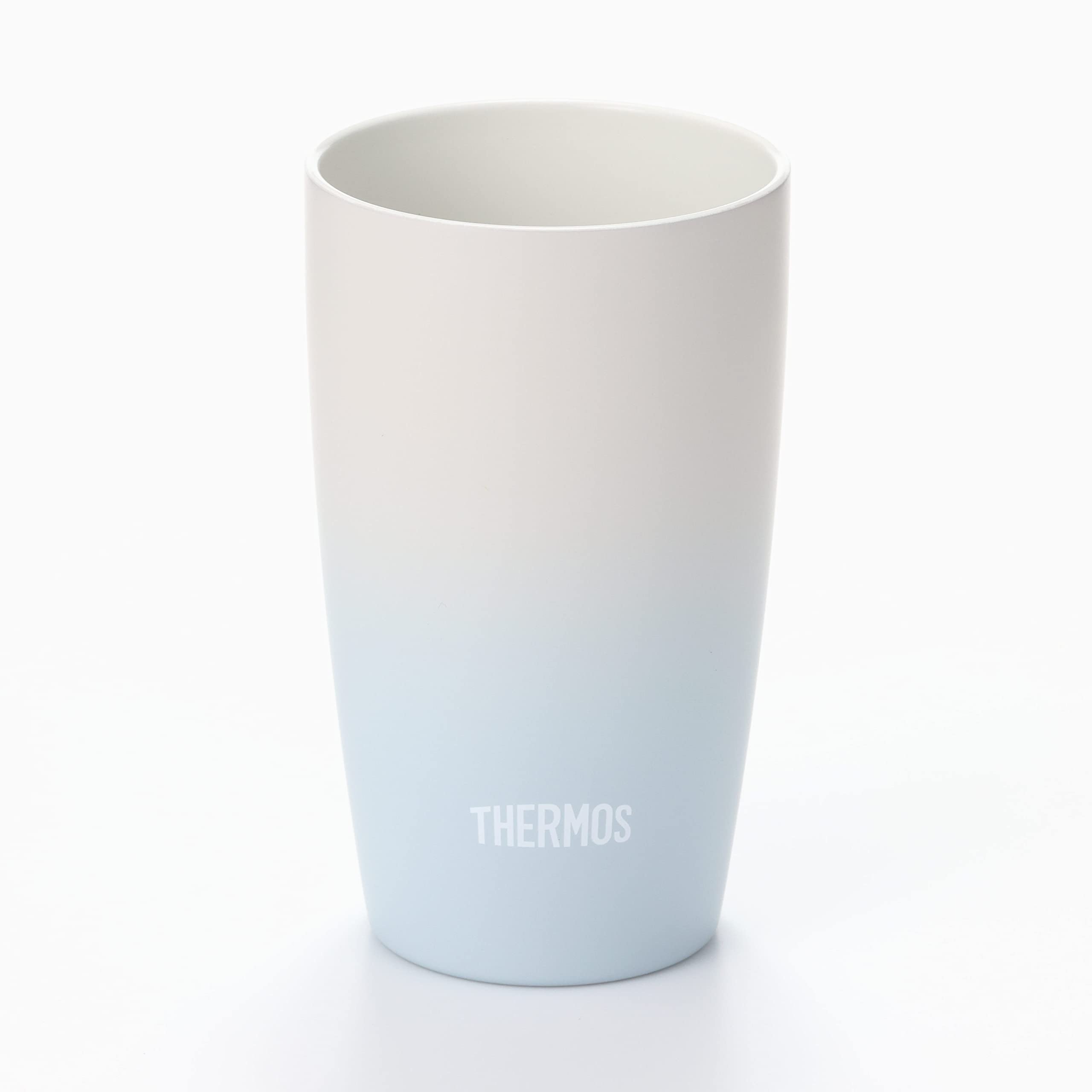Thermos JDM-340 BL-G 11.8oz Vacuum Insulated Stainless Steel Tumbler with Lid - Blue Gradient Color, Keeps Drinks Hot/Cold for Hours - Perfect for Office, Travel, Gym & Outdoor Activities