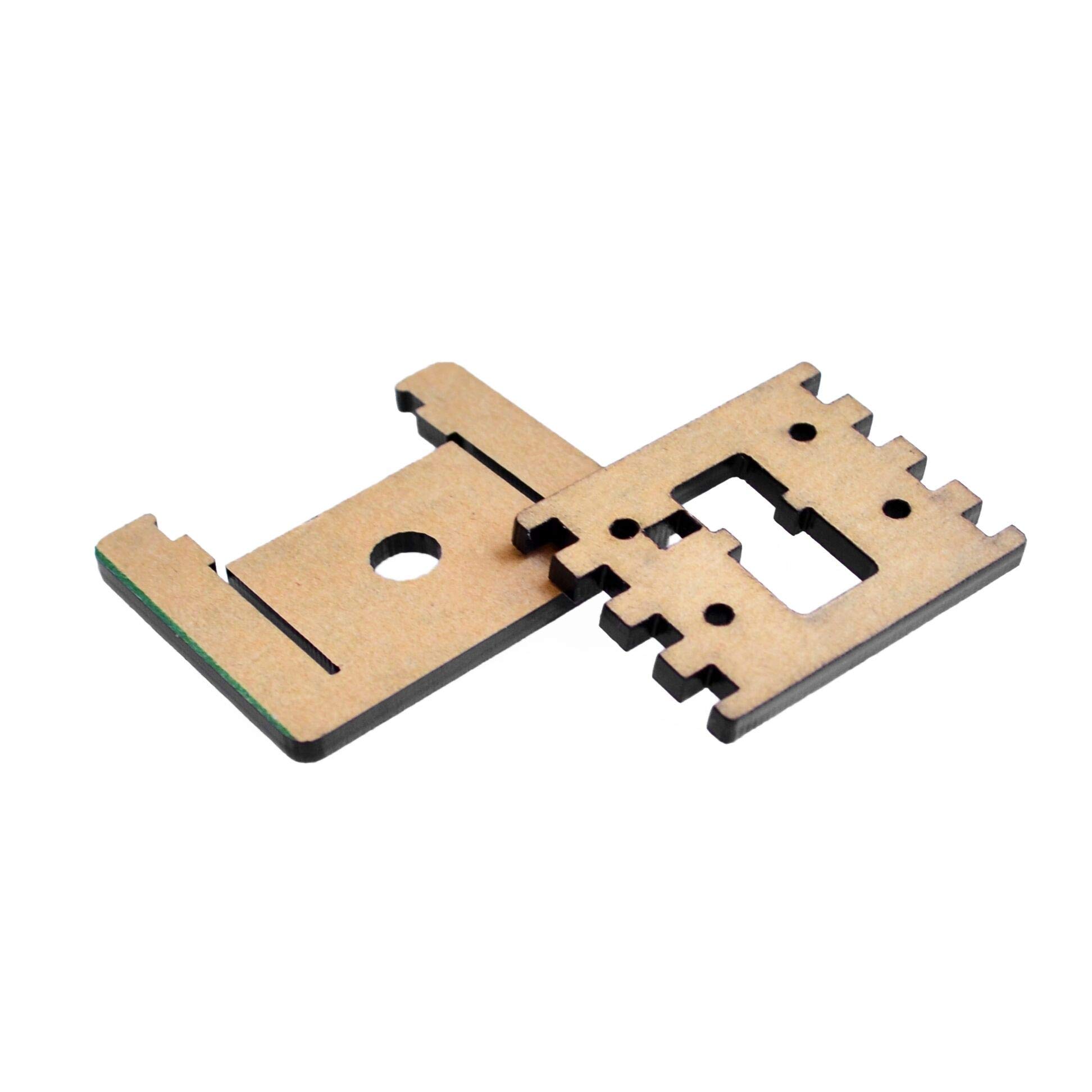 Raspberry Pi Camera Mounting Bracket - Adjustable Pi Camera Holder Module for Raspberry Pi 4/3/Zero - Perfect for DIY Projects, Security Cameras & Time-Lapse Photography