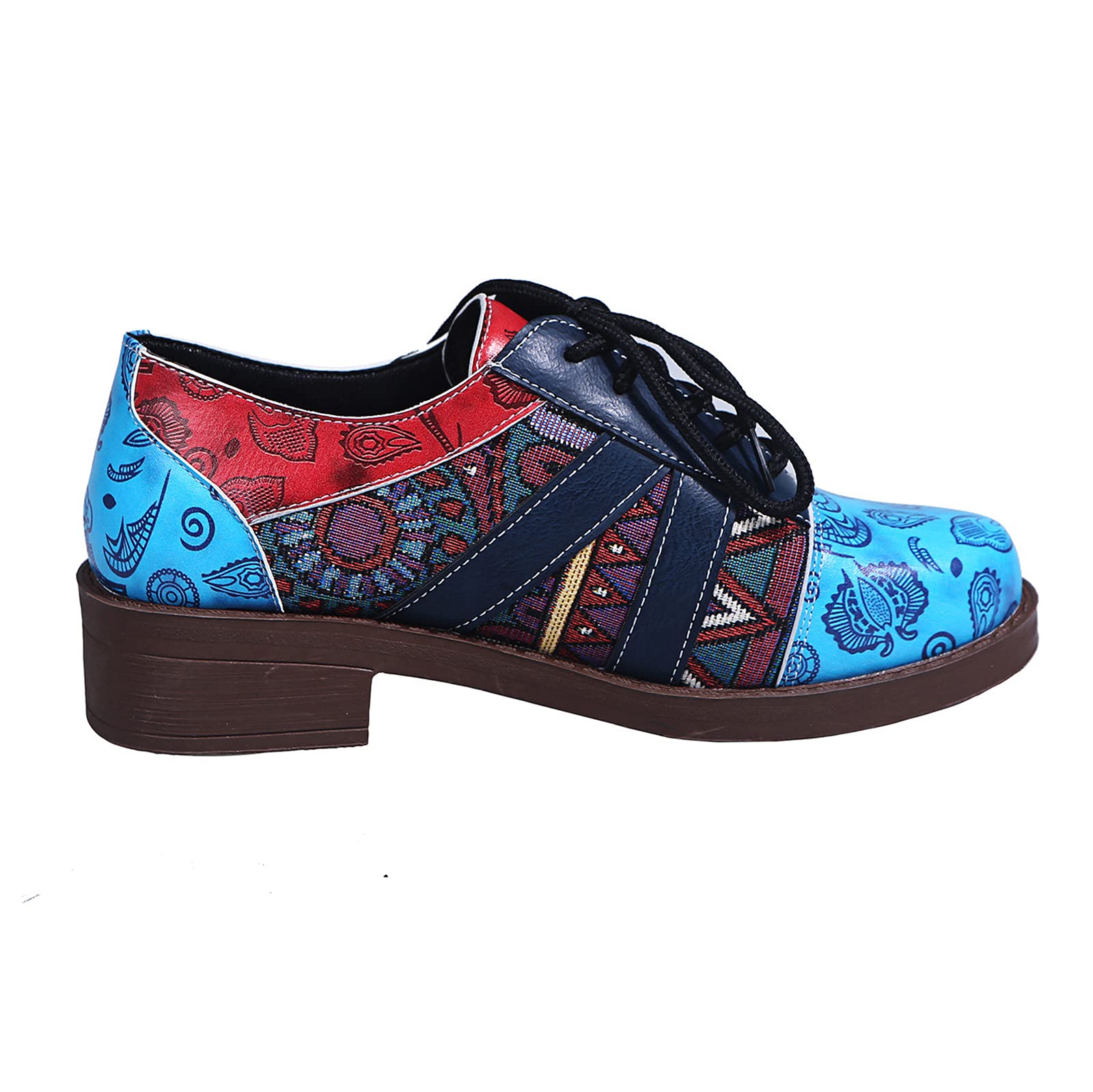 Women's Low Top Canvas Sneakers - Casual Tie-Dye Lace Up Walking Shoes for Women | Comfortable Flat Shoes for Walking, Running Errands & Everyday Wear