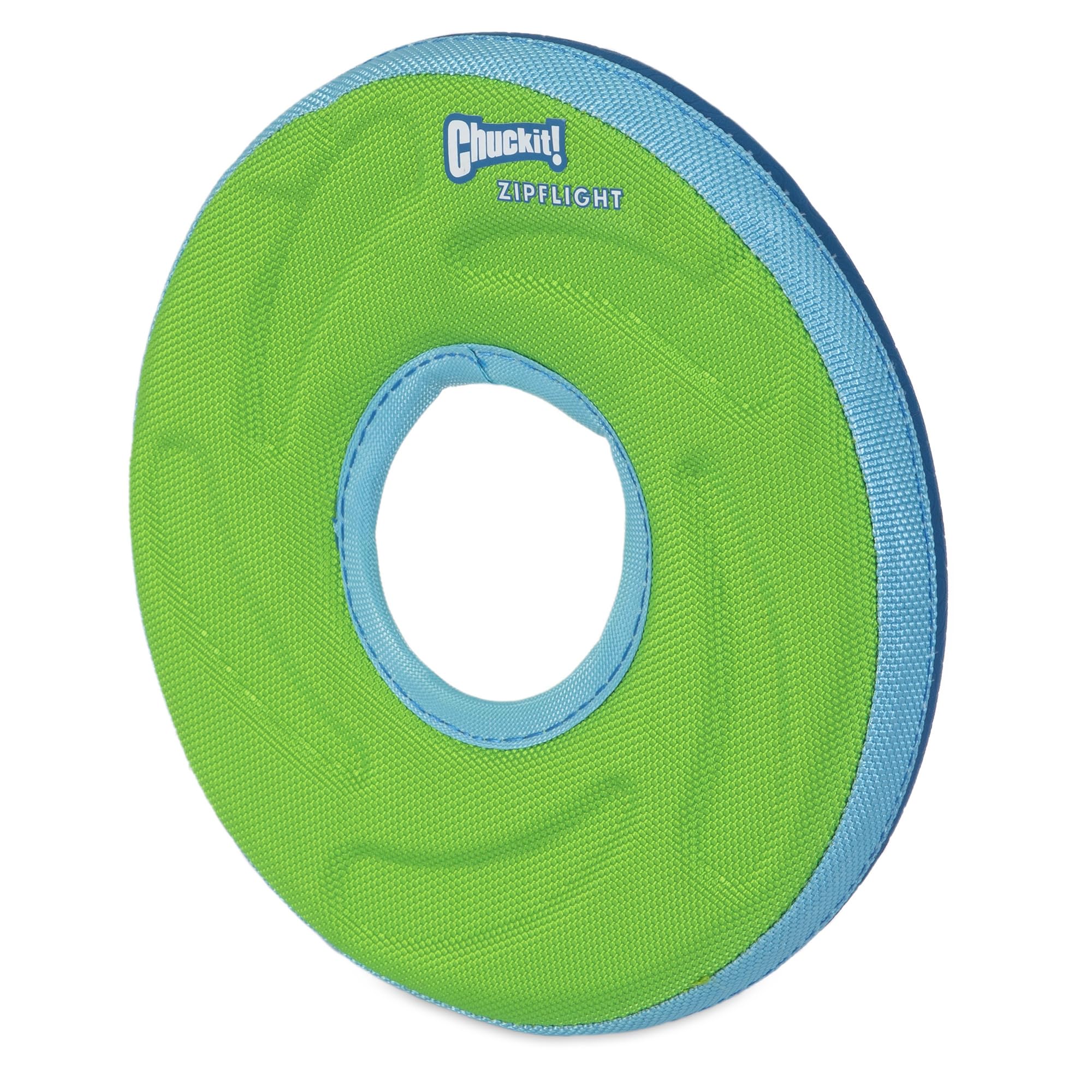 ChuckIt! Zipflight Flyer - Floating Dog Frisbee Toy for Medium Dogs | Gentle on Teeth & Gums | Perfect for Beach, Pool & Outdoor Play