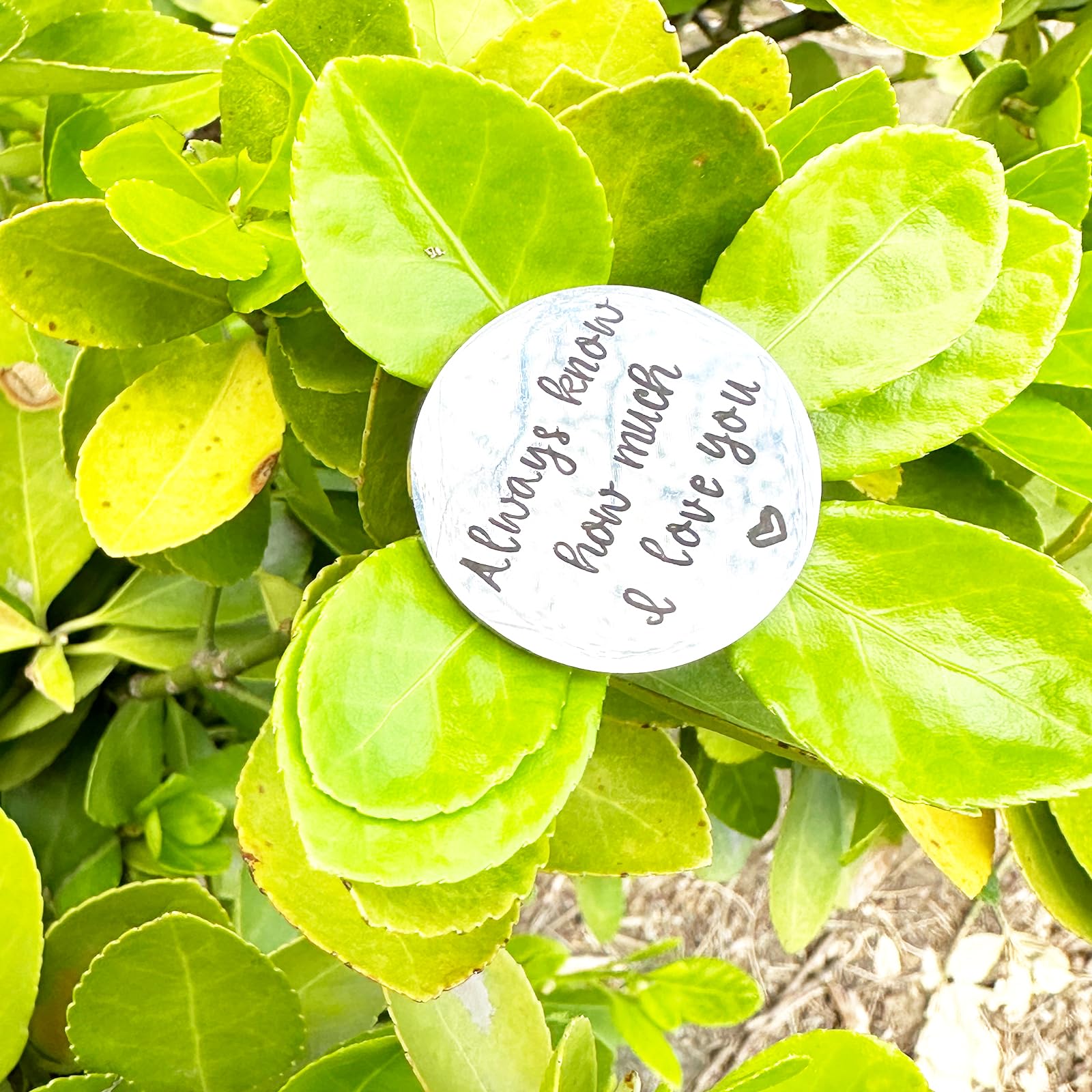Personalized Hand-Stamped Pewter Pocket Tokens - Custom Engraved Keepsake for Loved Ones | Perfect for Weddings, Anniversaries, and Special Gifts