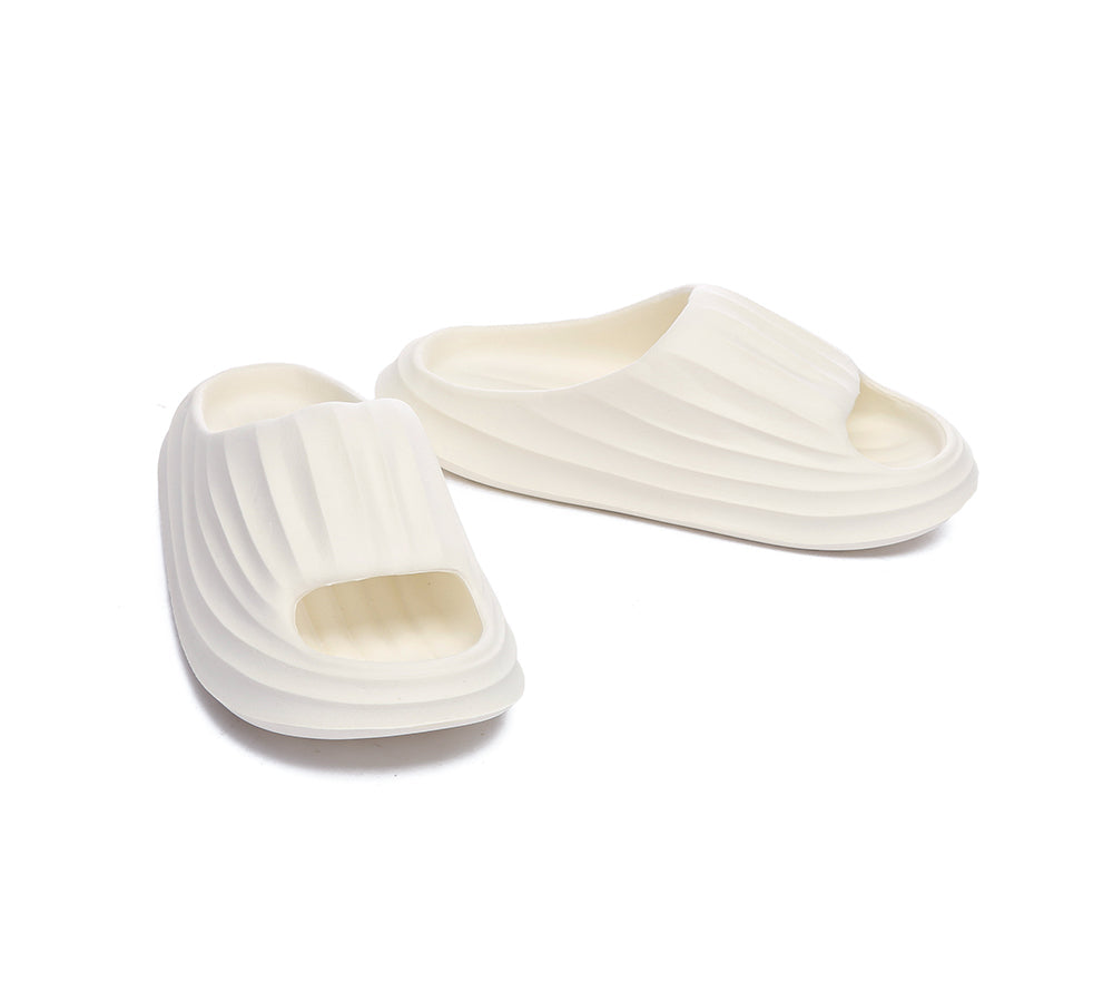 EVERAU® Non-Slip Cloud Slippers for Women & Men - Ultra Soft Memory Foam House Shoes for Indoor/Outdoor Use - Perfect for Home, Spa, Yoga, and Travel