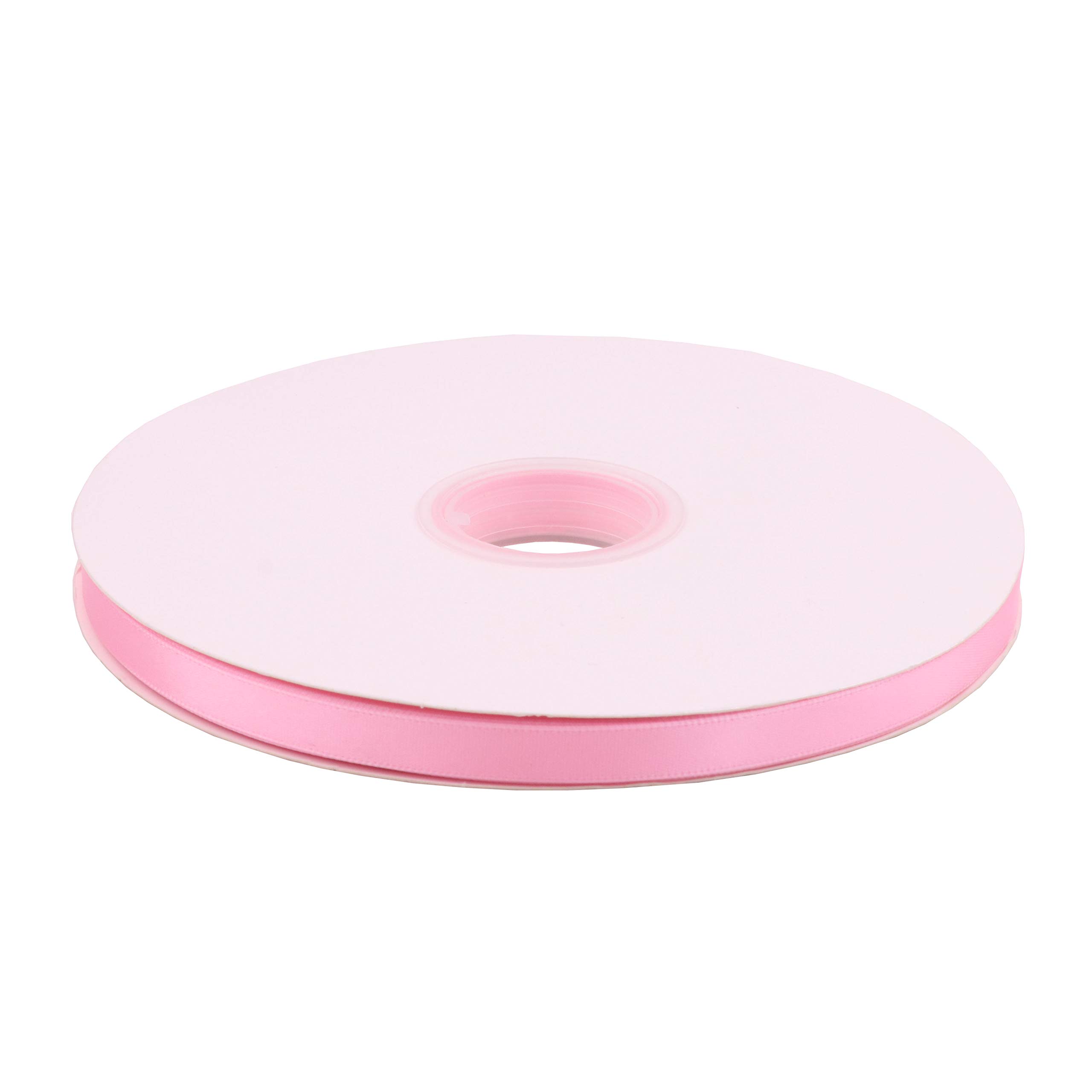 YAKA Double Sided Polyester Satin Ribbon Roll - 2/5 Inch (10mm) Wide, 100 Yards Long - Perfect for Wedding Decorations, Party Supplies, Gift Wrapping, DIY Crafts, Hair Bows, Sewing Projects, and Scrapbooking