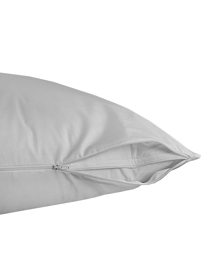 Pillowtex Waterproof Pillow Protector - Hypoallergenic, Breathable, Zippered Cover for Allergies & Dust Mites - Perfect for Bed, Travel, and Guest Rooms