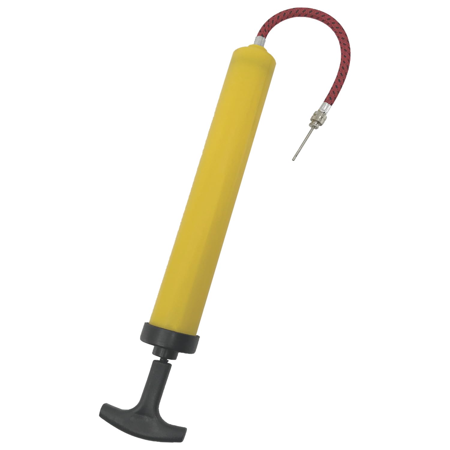Champion Sports Dual Action Hand Air Pump - Fast Inflation for Balls, Bikes, Tires & Inflatables - Perfect for Sports, Camping & Emergency Use