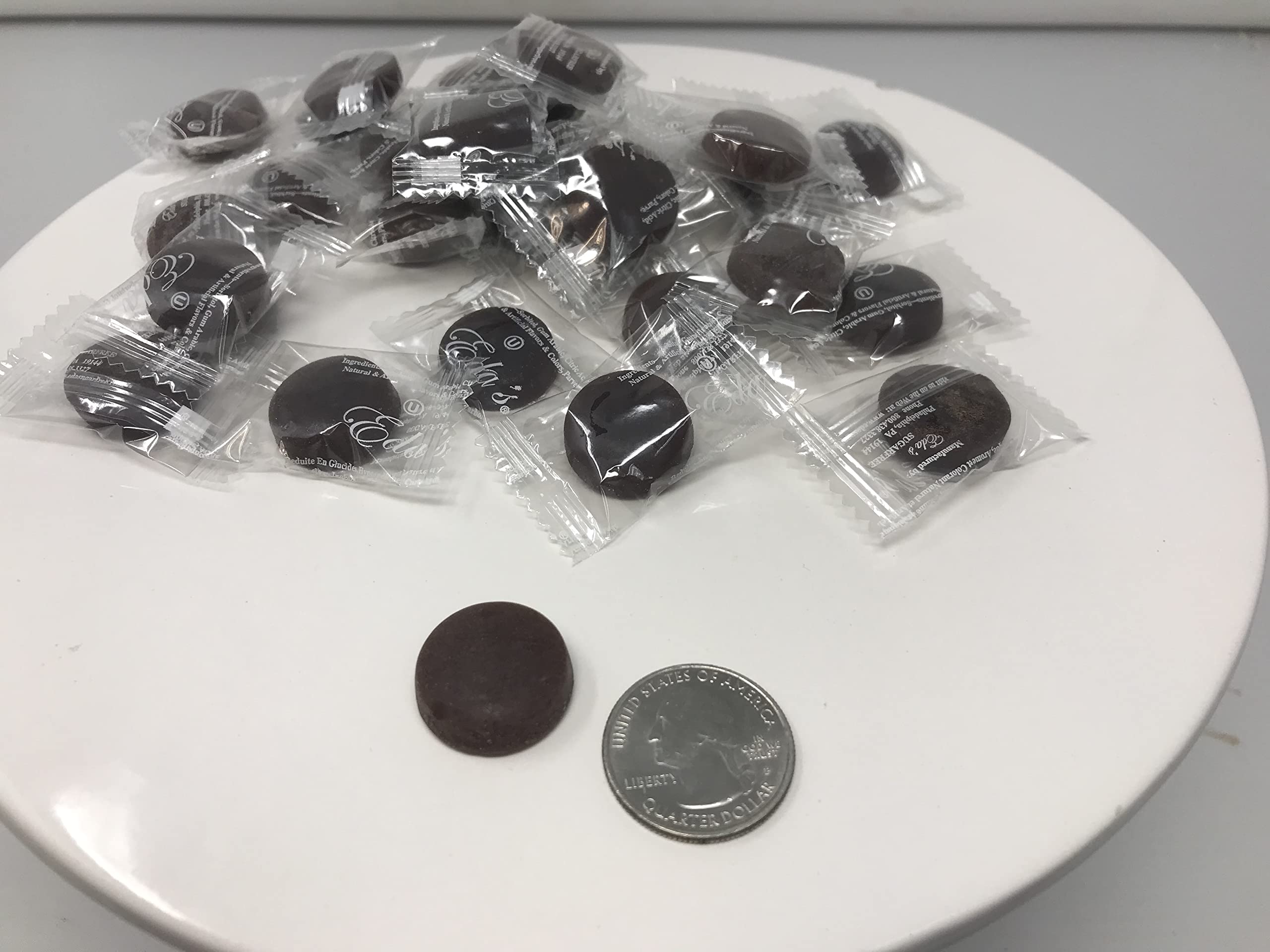 Sugar-Free Chocolate Mint Hard Candy - 1 Pound Bag | Keto-Friendly, Low-Carb Treat for Weight Loss & Diabetics | Perfect for Office Snacks, Party Favors & Gift Baskets