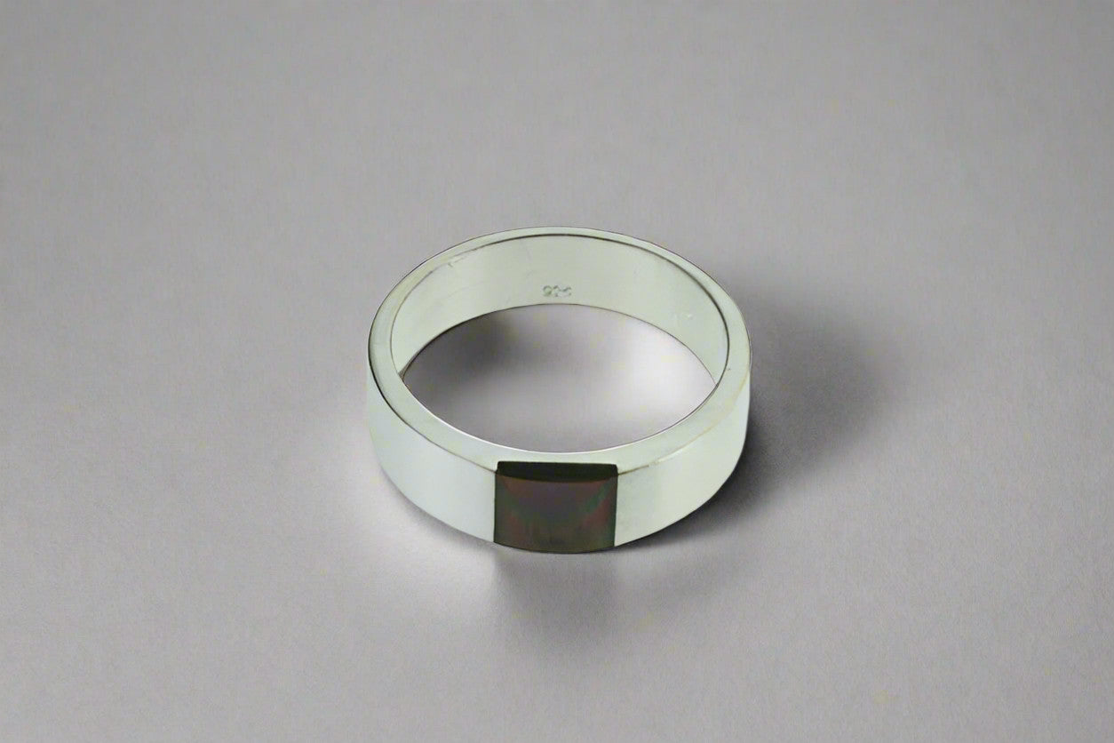 Mother of Pearl Crown Ring - Sterling Silver Jewelry for Women, Elegant & Unique Gift for Brides, Prom, Parties & Special Occasions