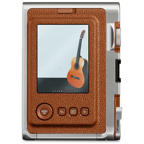 FUJIFILM INSTAX MINI EVO Hybrid Instant Camera - Brown | Instant Digital & Print Camera for Travel, Parties & Memories | Perfect Gift for Photographers & Teens